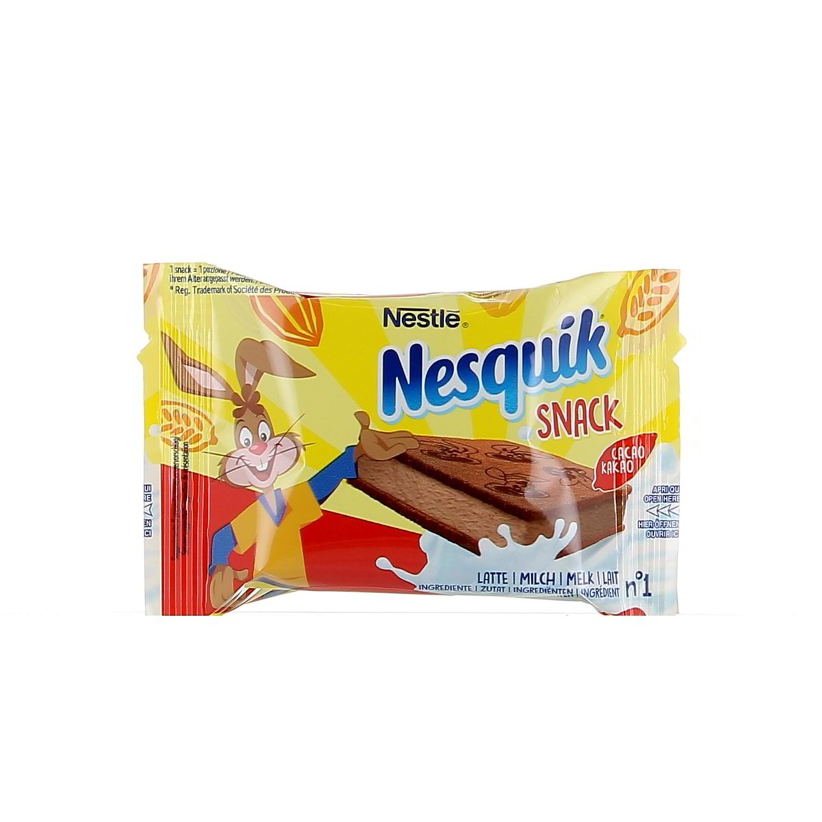 Nestle Nesquik Snack Pan Di Spagna Latte E Cacao 5x26 g