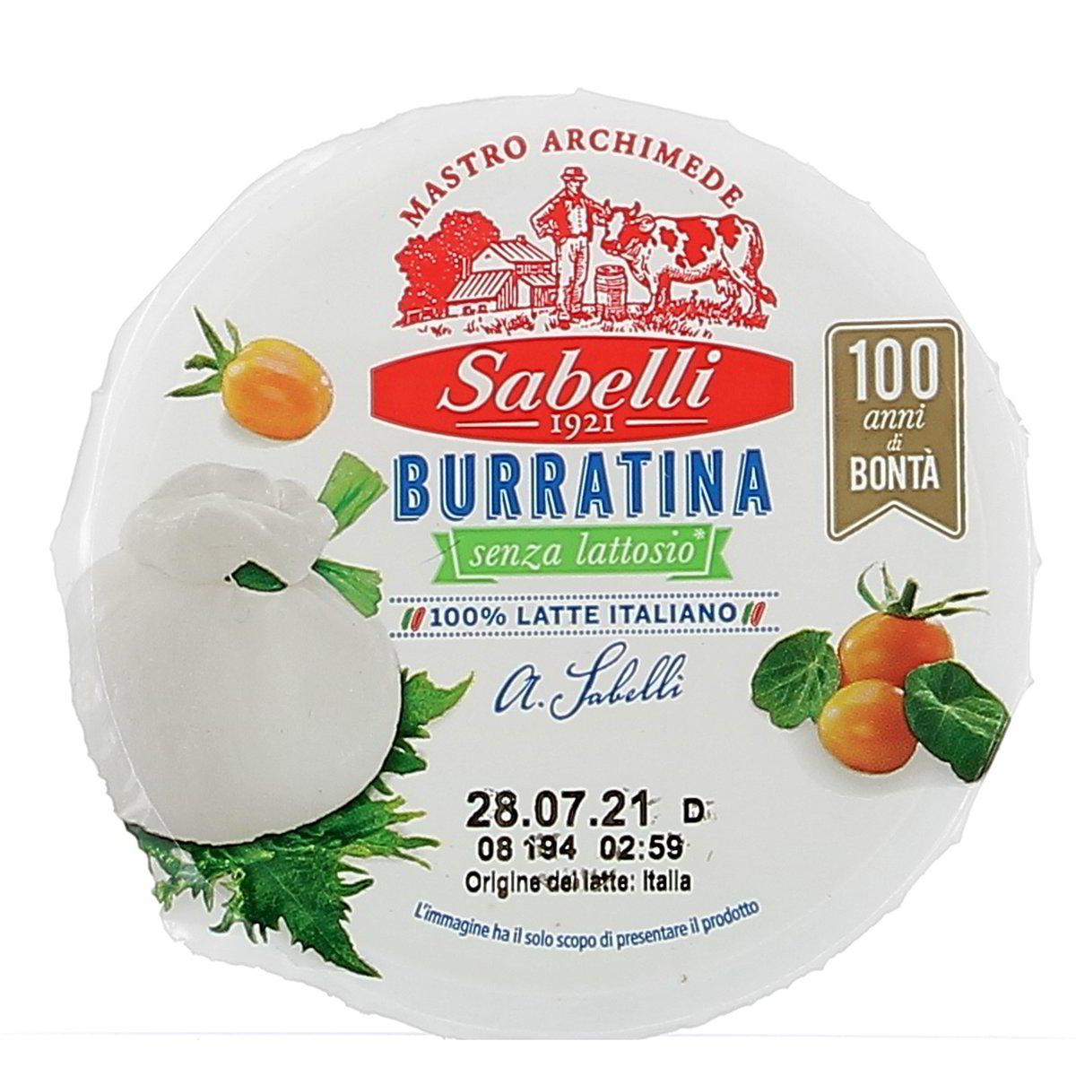 Sabelli Burratina Senza Lattosio 125 g