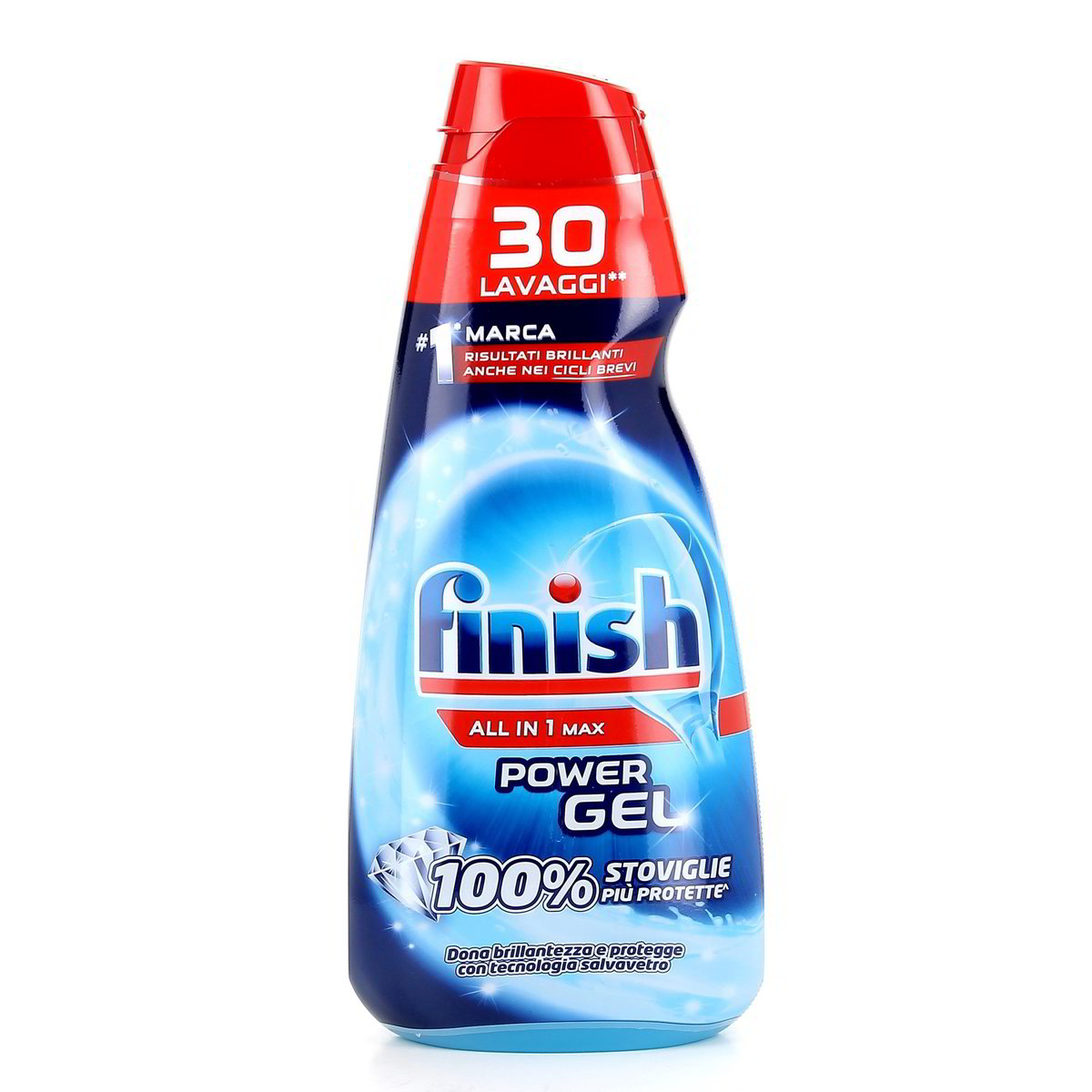 Finish Power Gel All In 1 600 ml