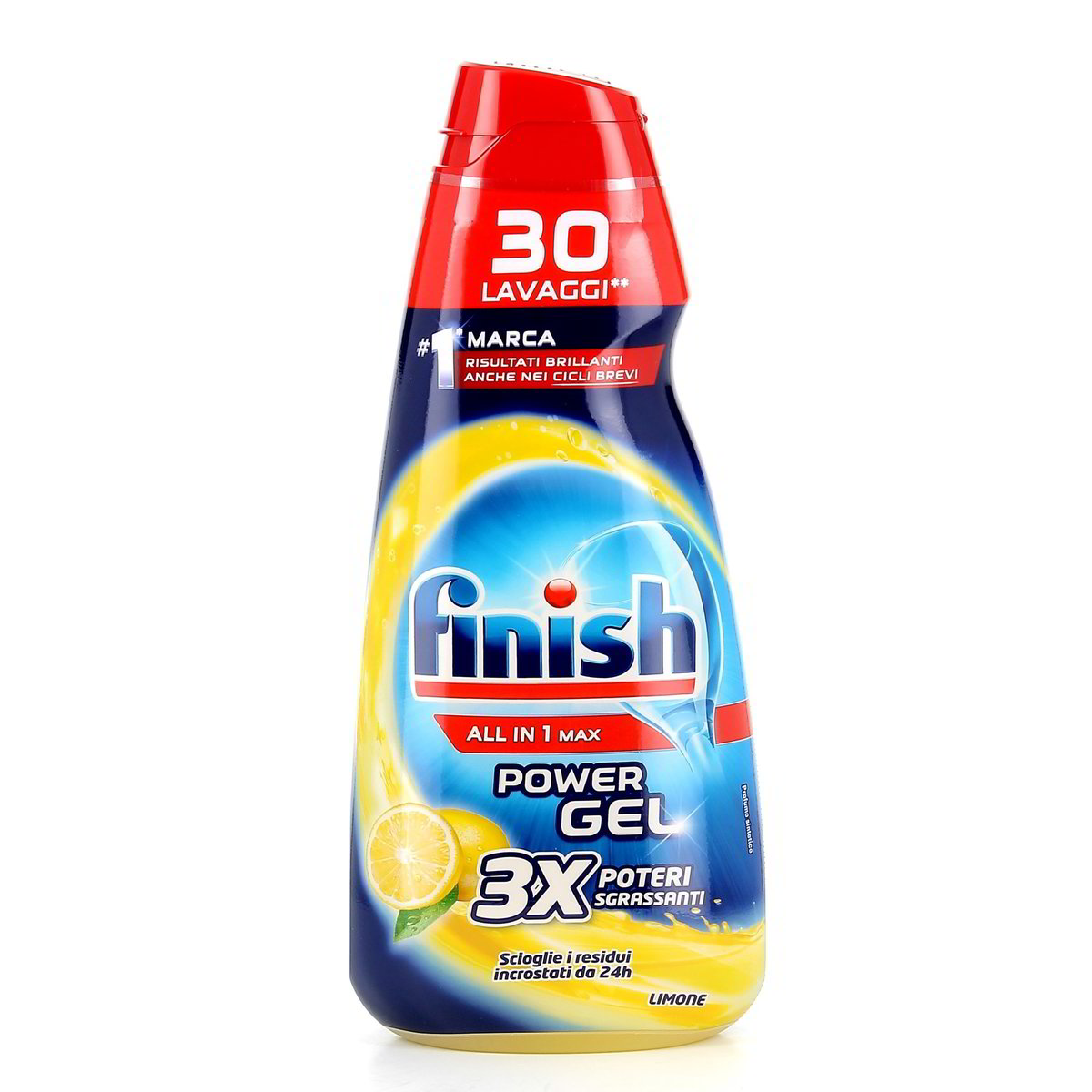 Finish Power Gel Lemon 600 ml