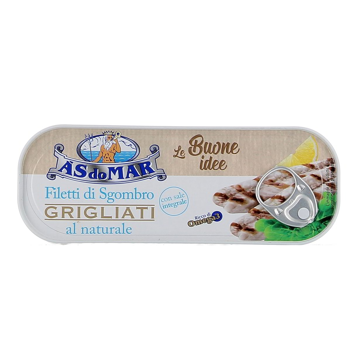 AS DO MAR Filetto Sgombro Grigliato Naturale 120 g - sgocciolato 104 g