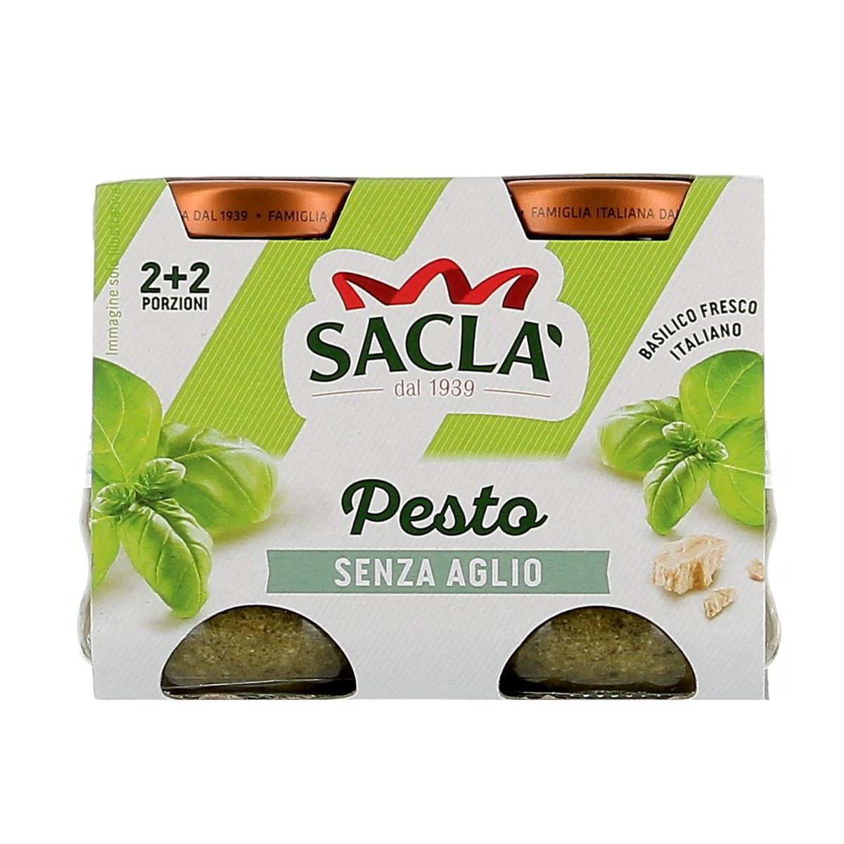 Saclà Pesto Senza Aglio 2x90 g