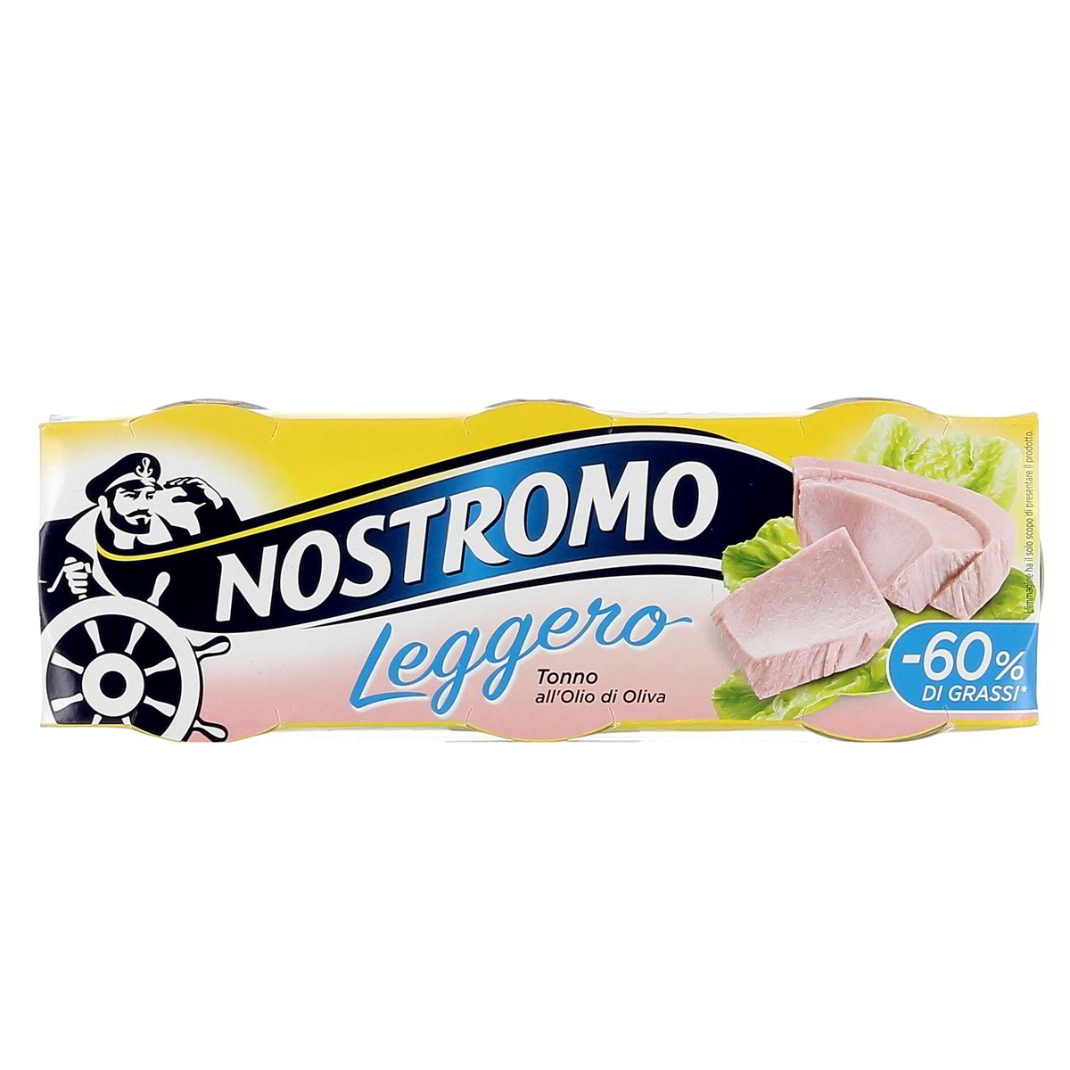 Nostromo Leggero Tonno All'olio Di Oliva 3x60 g
