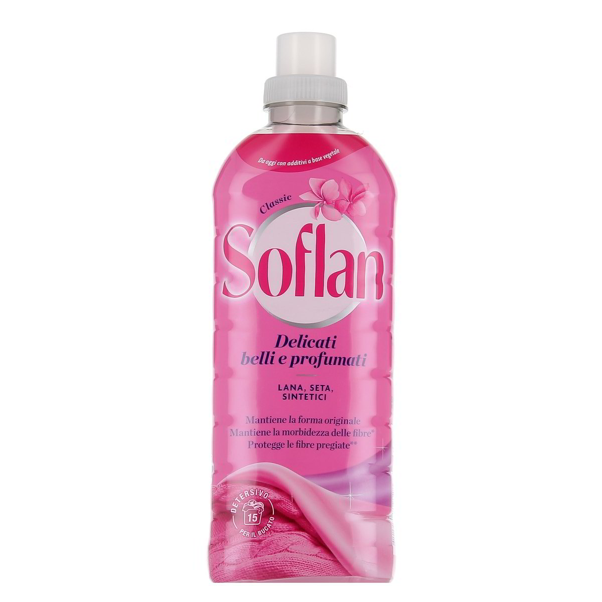 Soflan Detersivo Liquido Classic Per Lana, Seta, Sintetici 900 ml