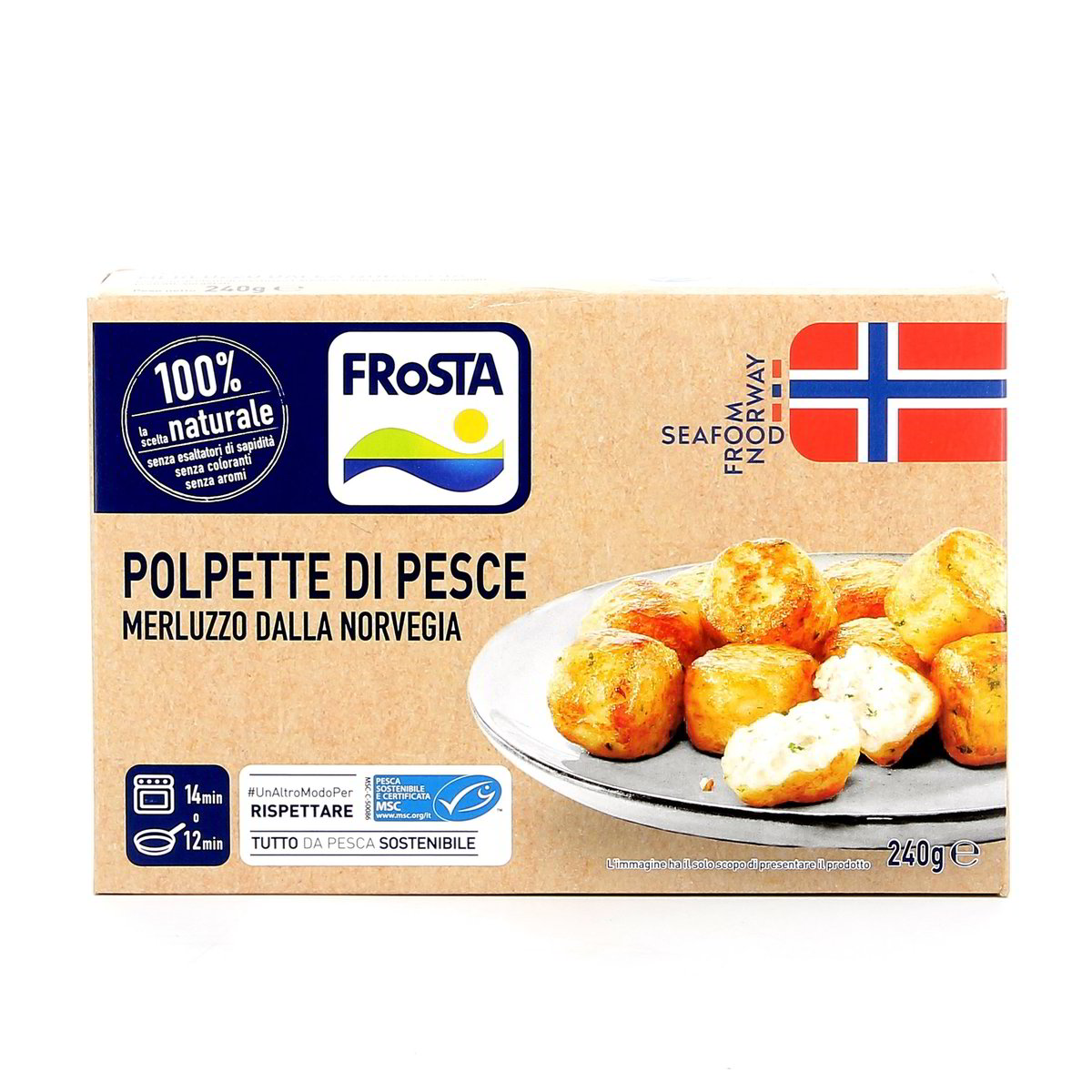 Frosta Polpette Di Pesce Merluzzo Dalla Norvegia 240 g
