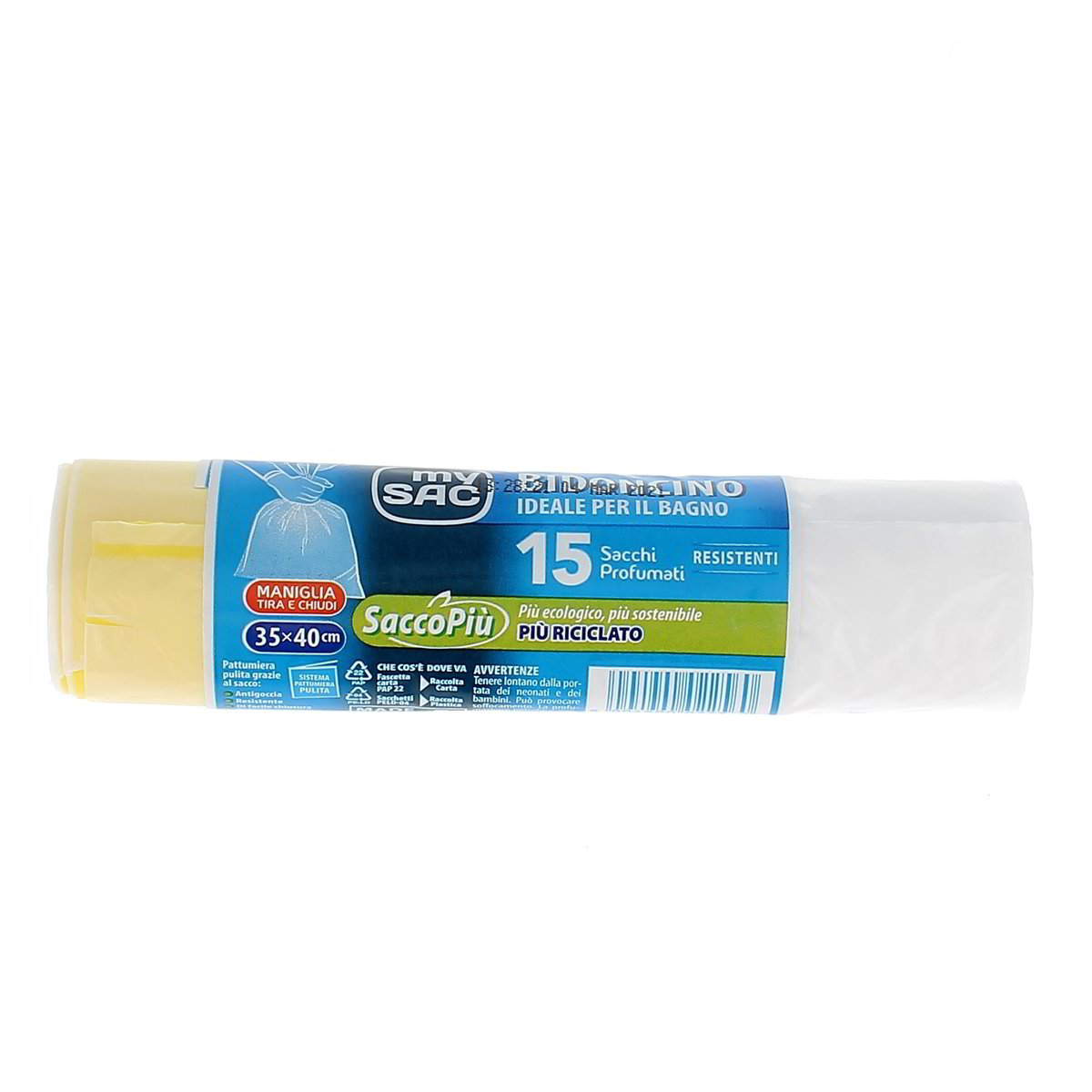 Sacme MY SAC BIDONCINO IDEALE PER IL BAGNO 35x40 15 pezzi — immagine 3