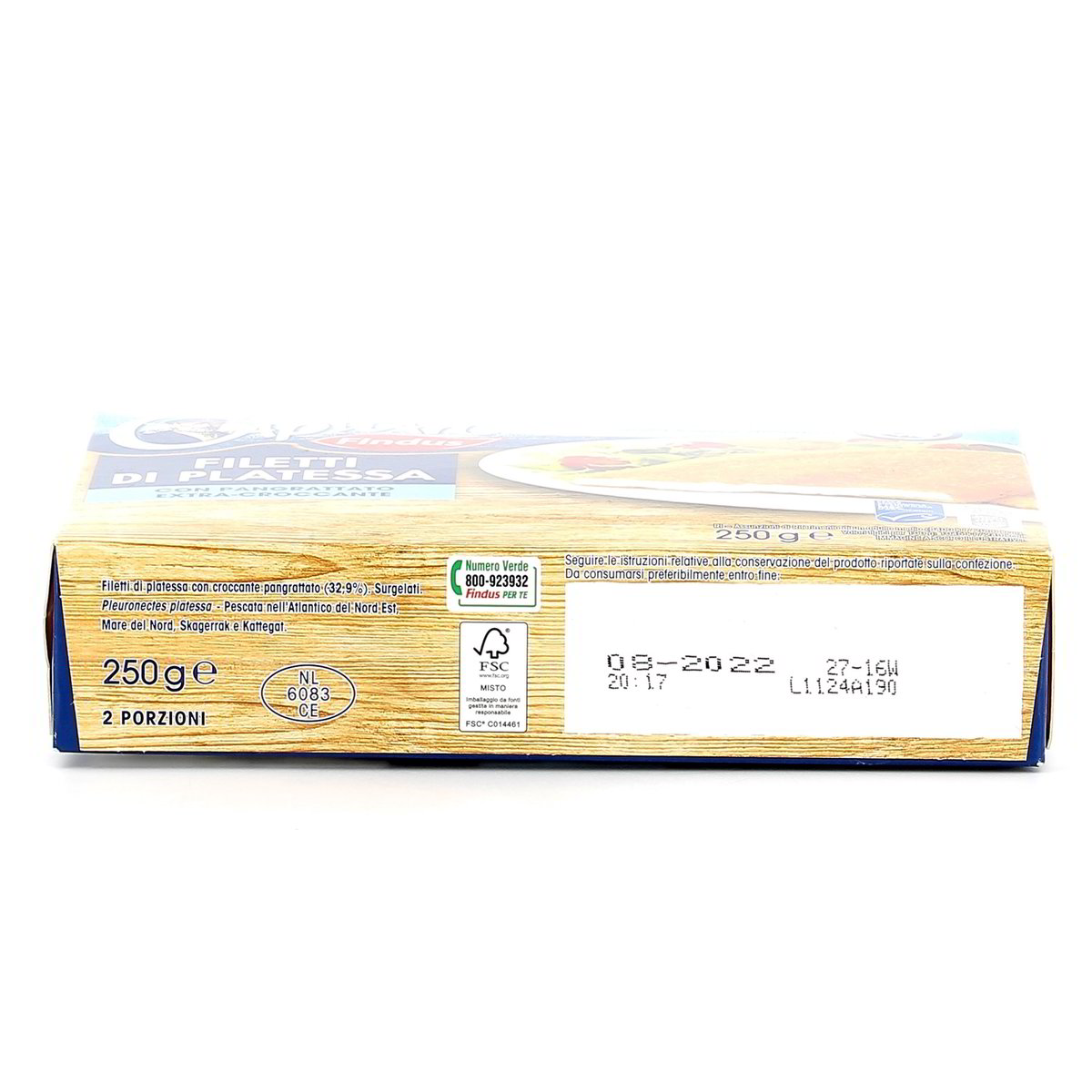 Findus Filetti Di Platessa In Pangrattato 250 g — immagine 3