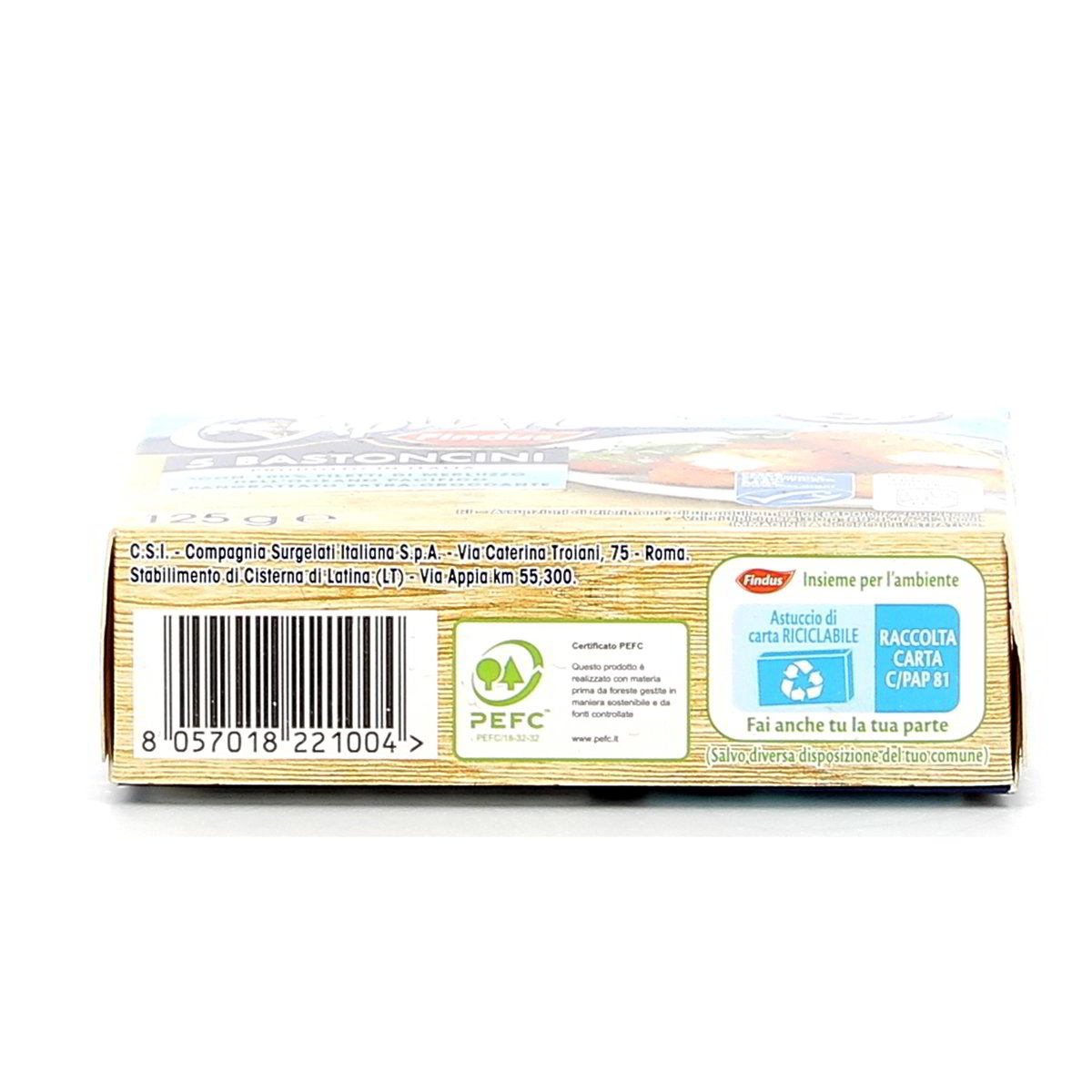 Findus 5 Bastoncini 125 g — immagine 3