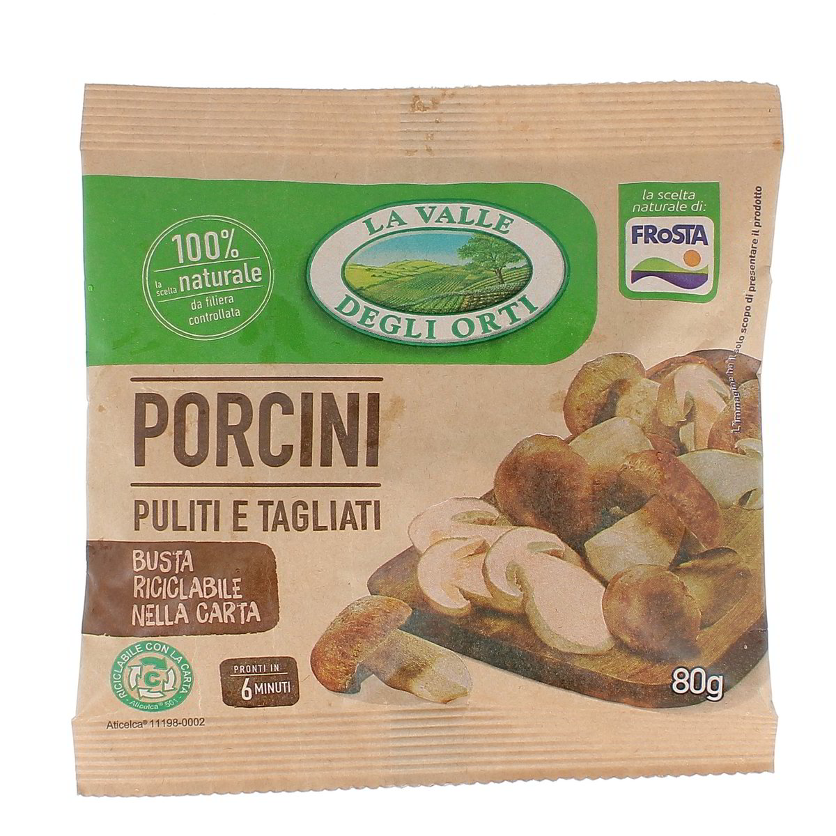 LA Valle Degli Orti Funghi Porcini 80 g