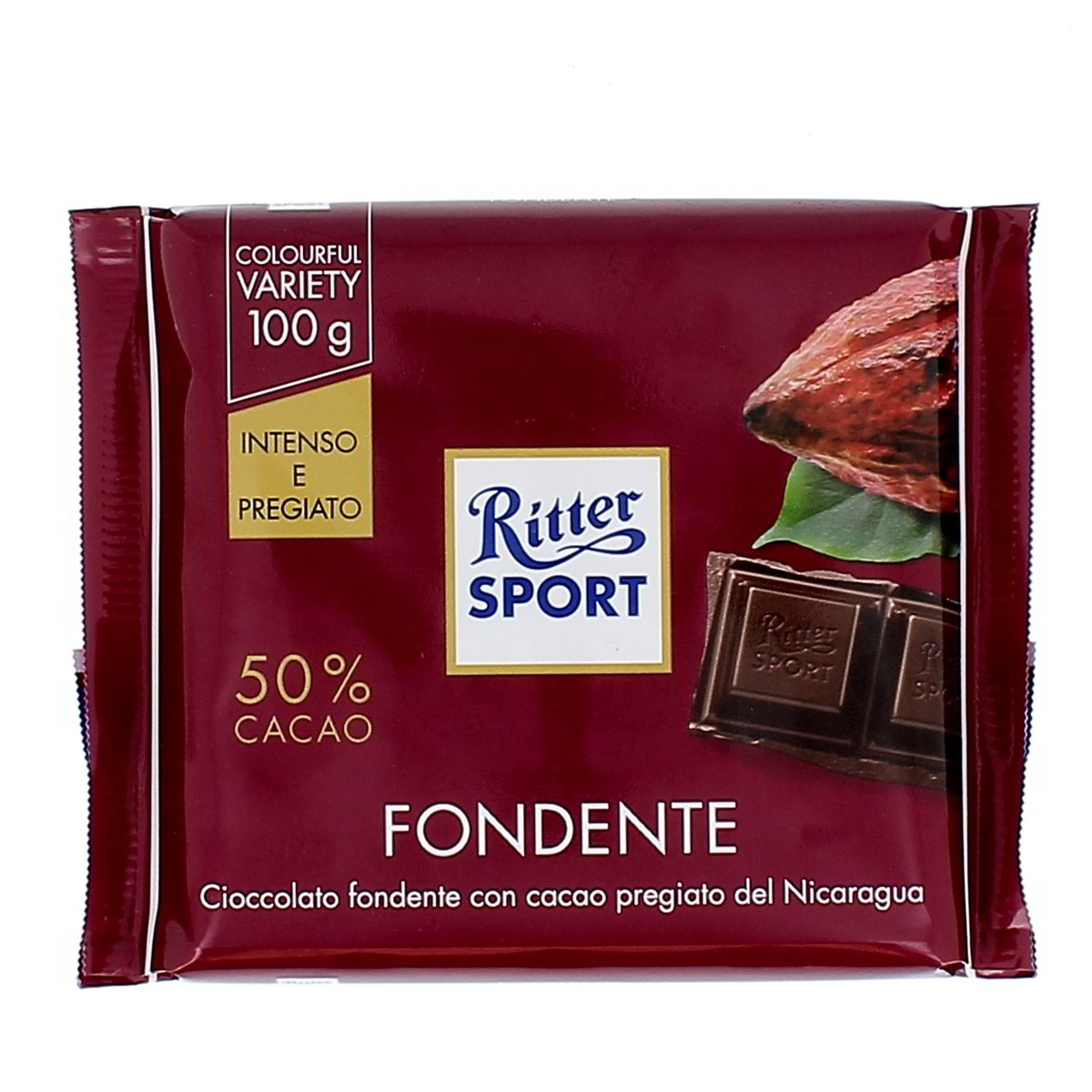 Ritter Sport Fondente Con Cacao Del Nicaragua 100 g