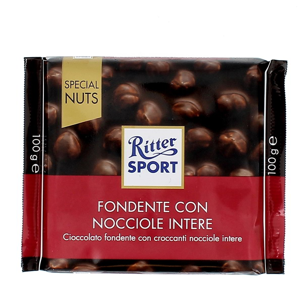 Ritter Sport Fondente Con Nocciole Intere 100 g