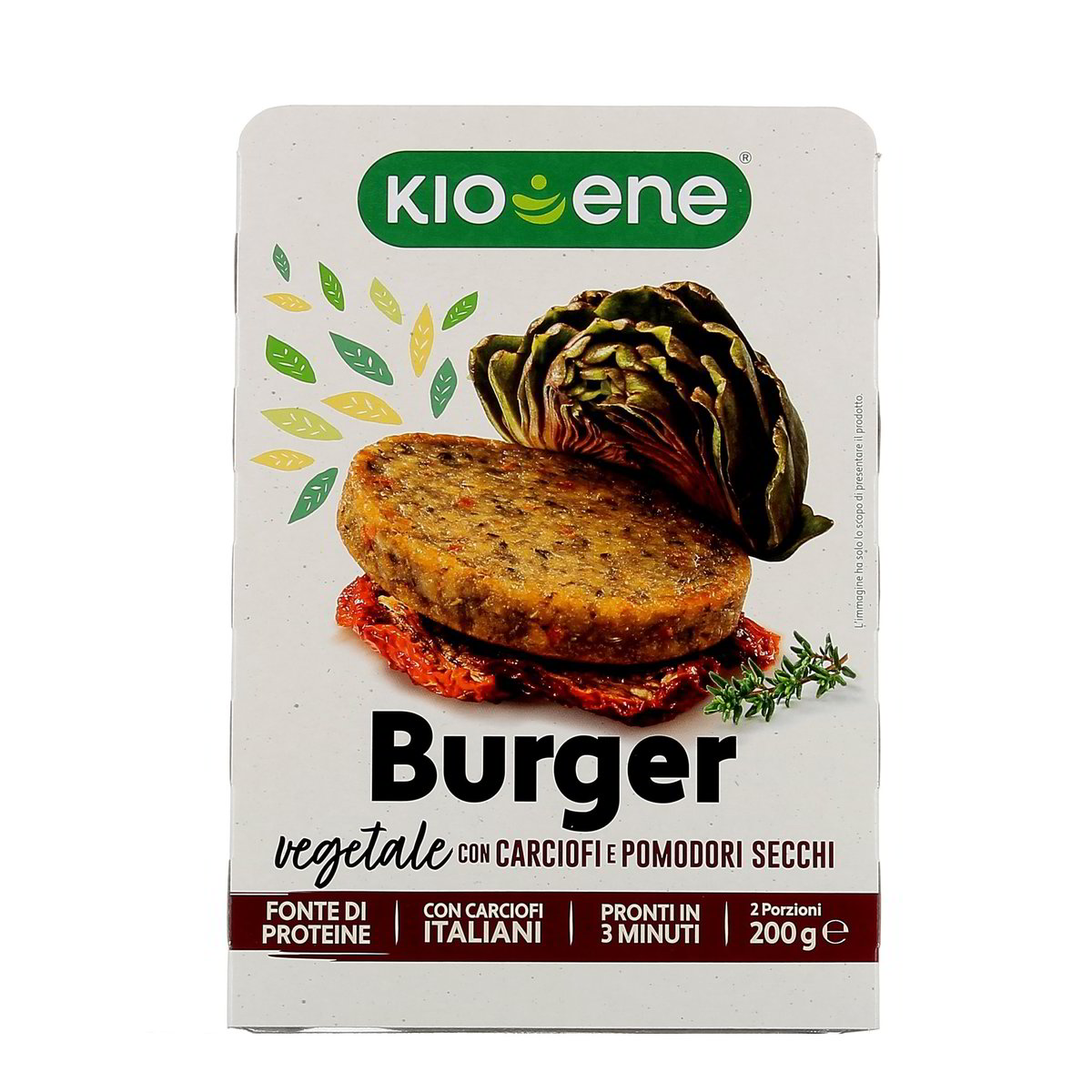 Kioene Burger Vegetale Ai Carciofi E Pomodori Secchi 200 g