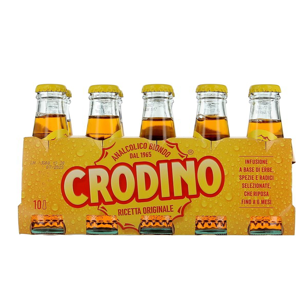 Crodino Biondo Aperitivo 10x9,8 cl