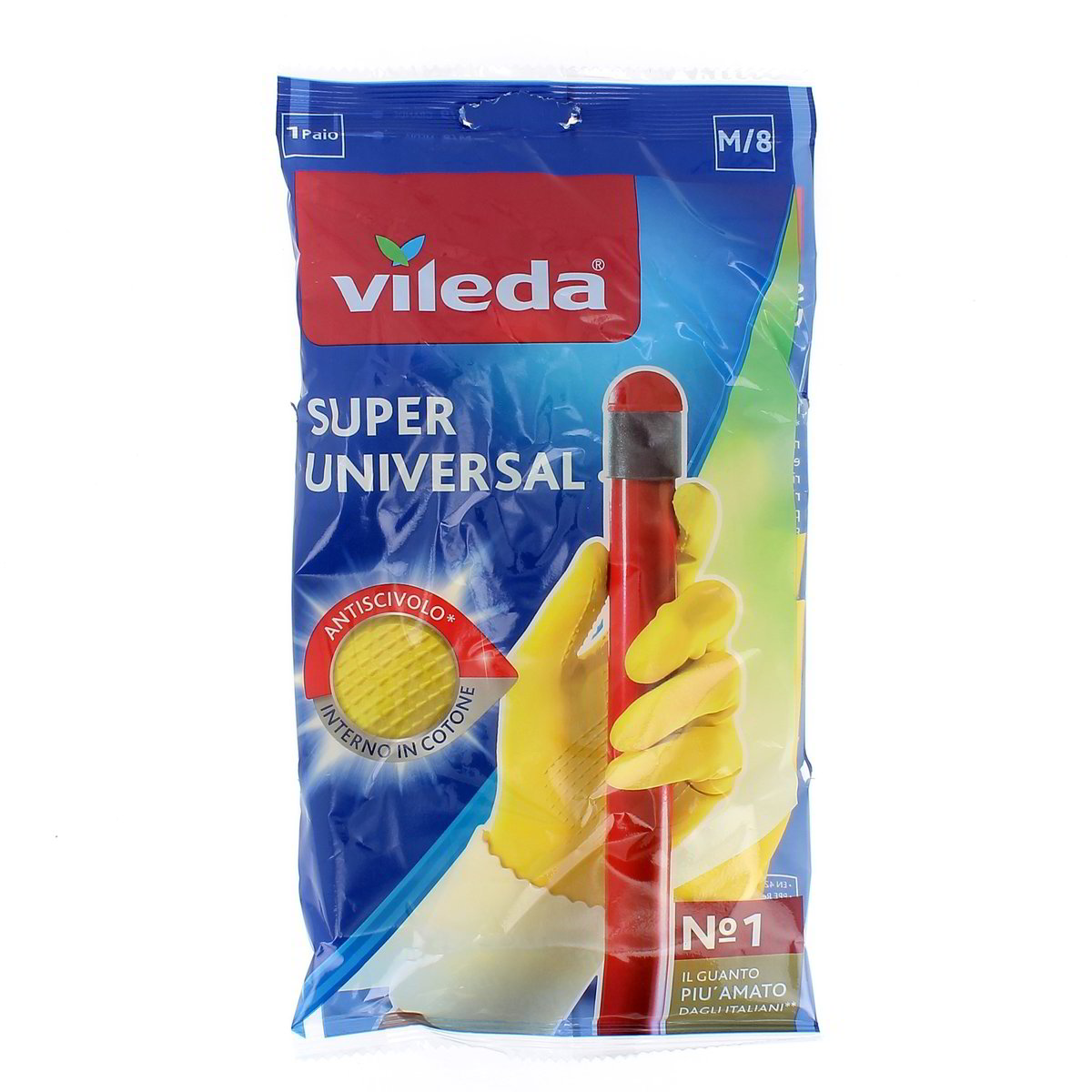 Vileda Guanti Super Universal Taglia M 1 paio