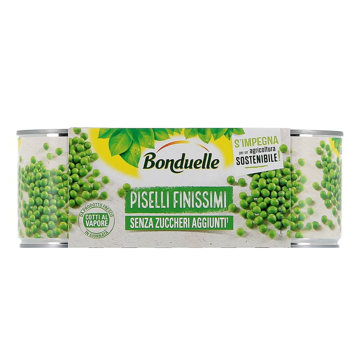 Bonduelle Piselli Finissimi 3x200 g - sgocciolato 3x140 g