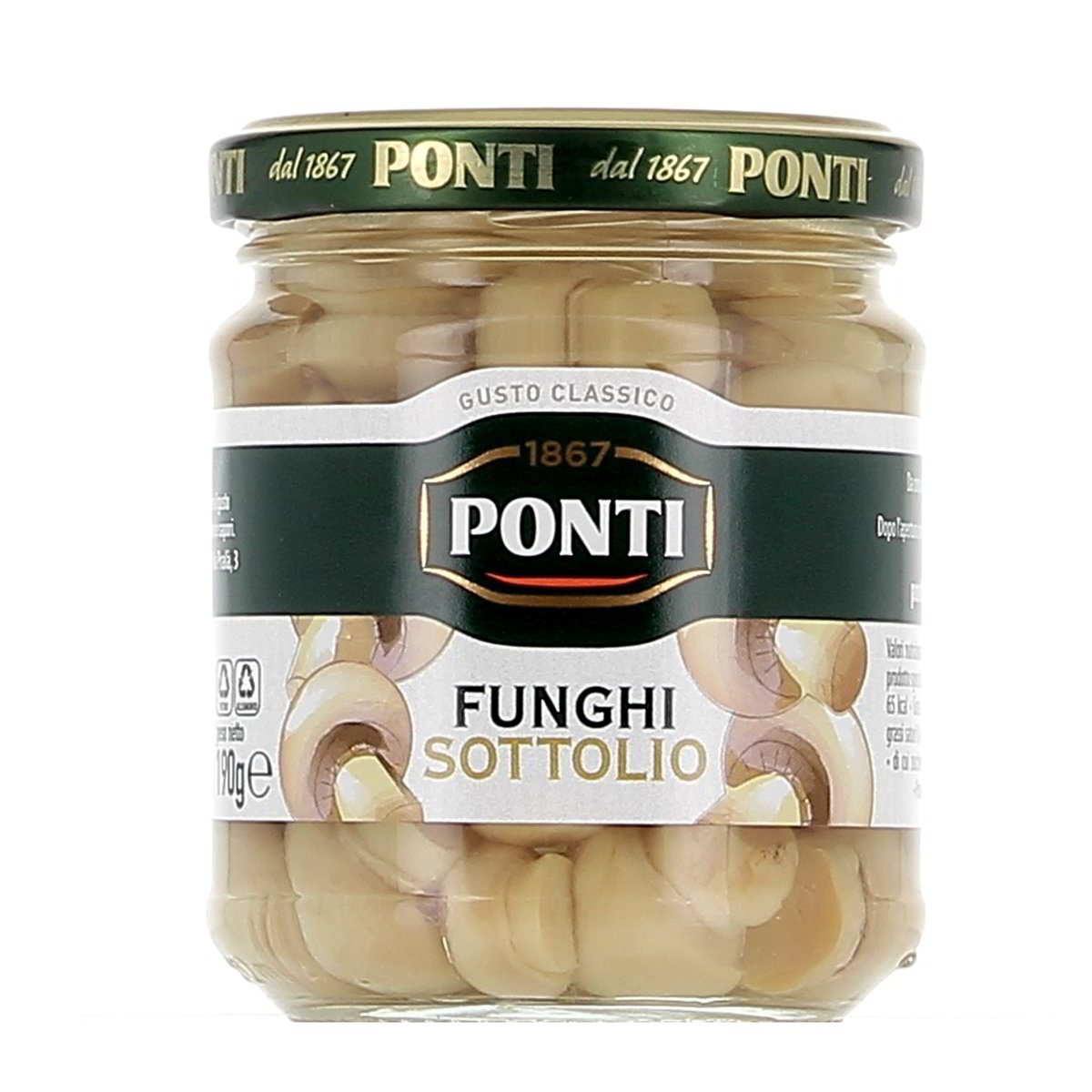 Ponti Funghi Prataioli Coltivati 190 g