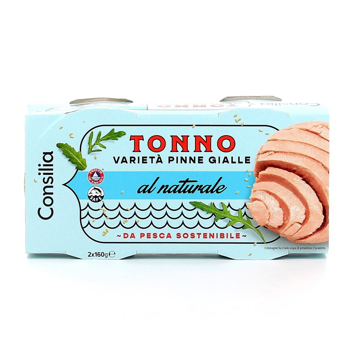 Consilia Tonno Al Naturale 2x160 g - sgocciolato 2x112 g