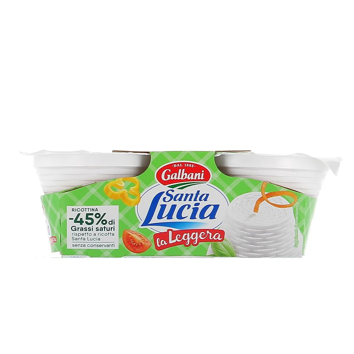 Galbani Ricottina Santa Lucia Light 2x90 g