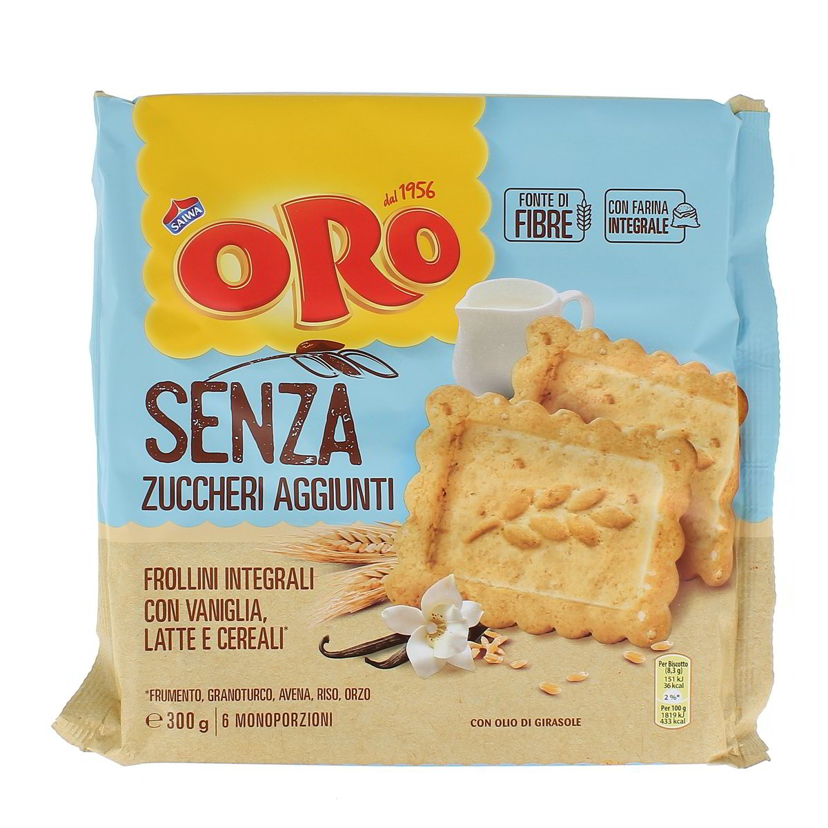 Saiwa Oro Senza Zuccheri Aggiunti 300 g
