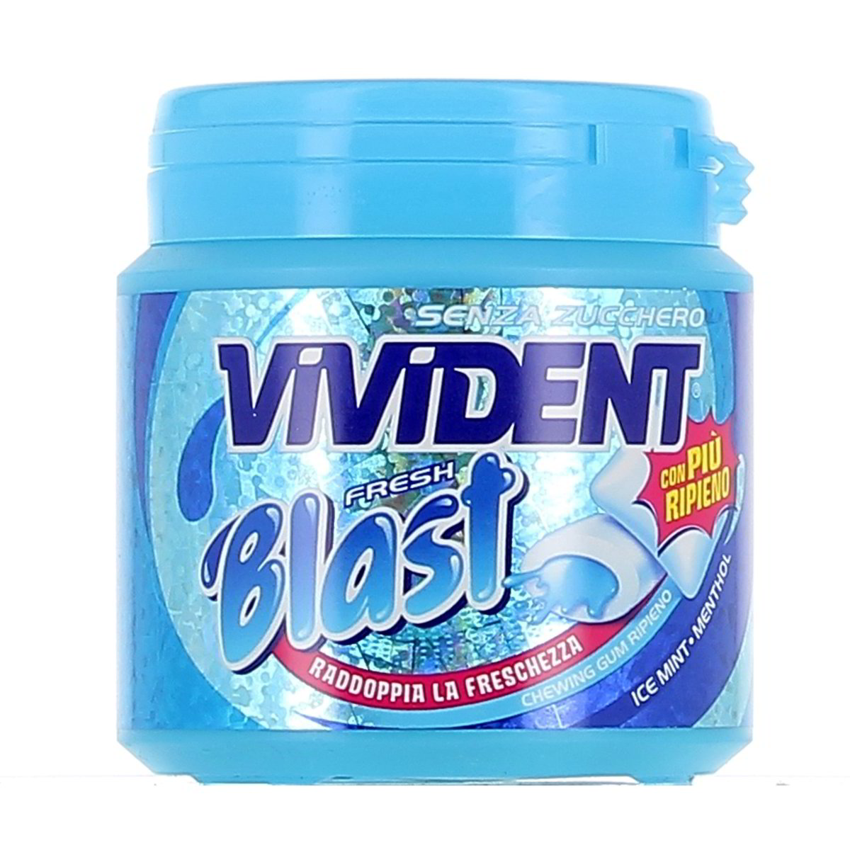 Vivident Fresh Blast Ice Mint Menthol 108 g