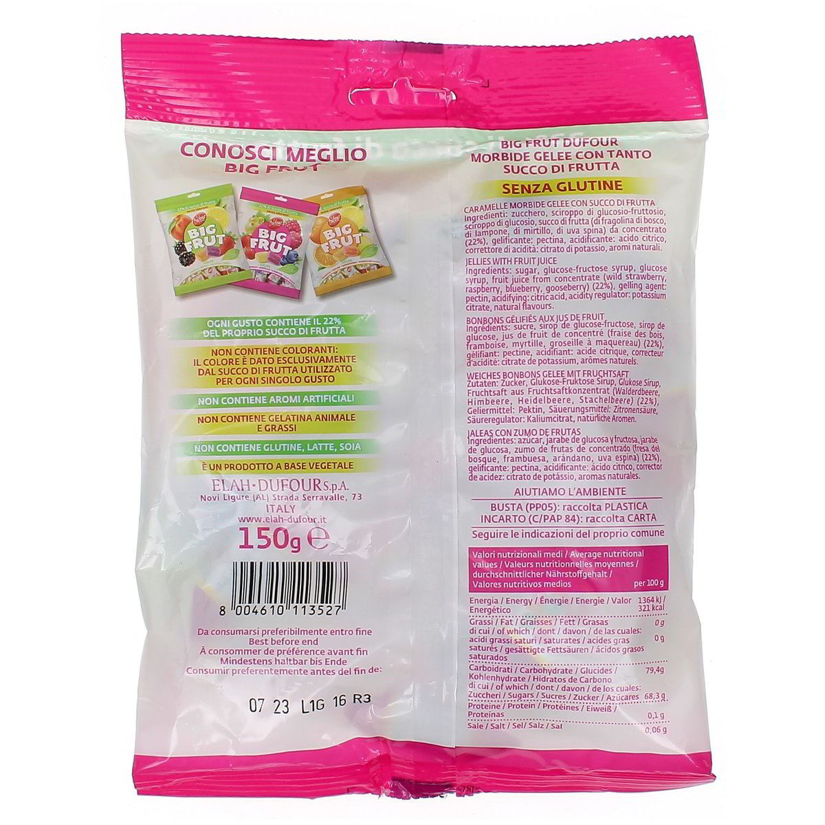 Dufour Big Frut Frutti Del Bosco 150 g — immagine 3