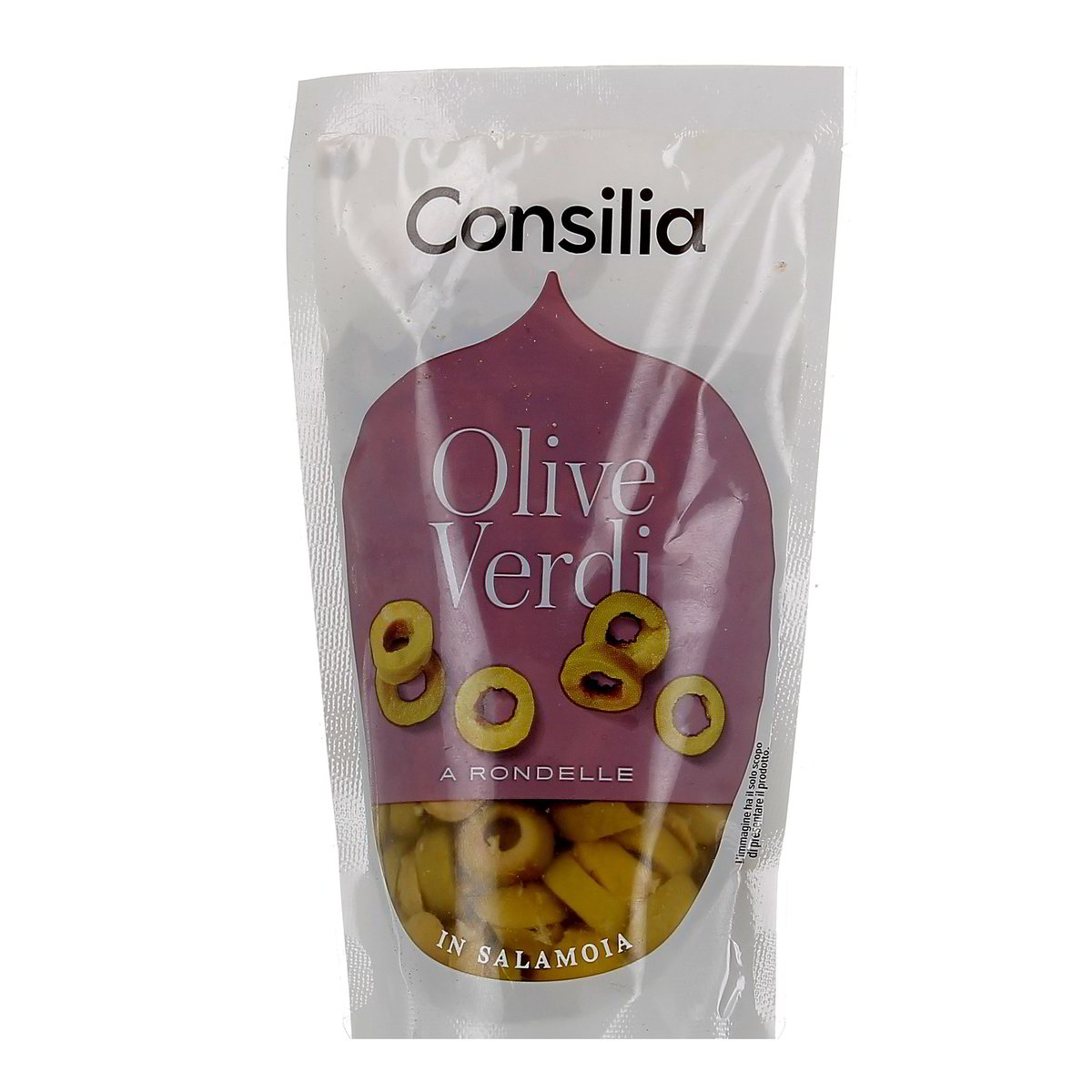 Consilia Olive Verdi A Rondelle 175 g - sgocciolate 80 g