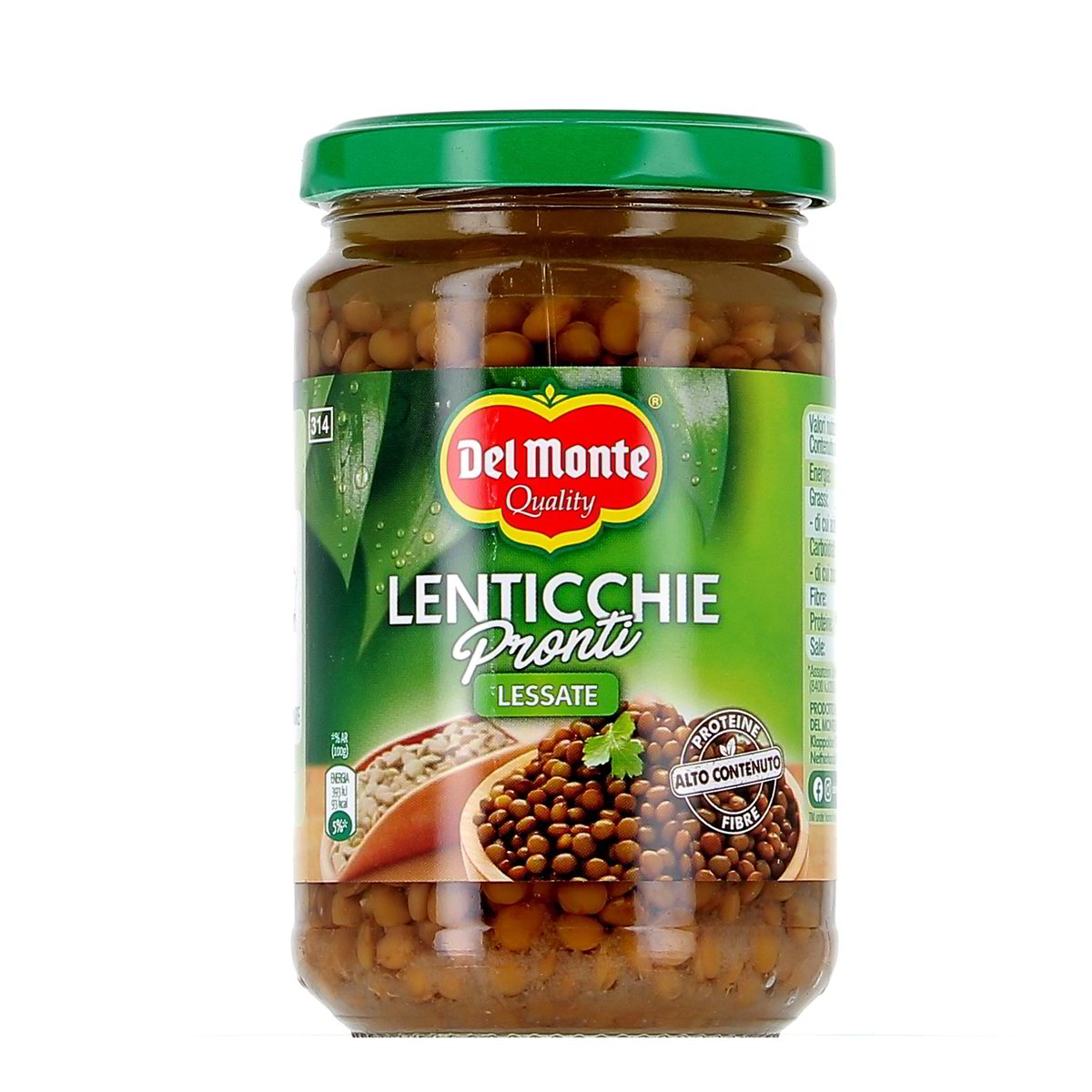 DEL Monte Lenticchie Lessati 300 g - sgocciolato 200 g