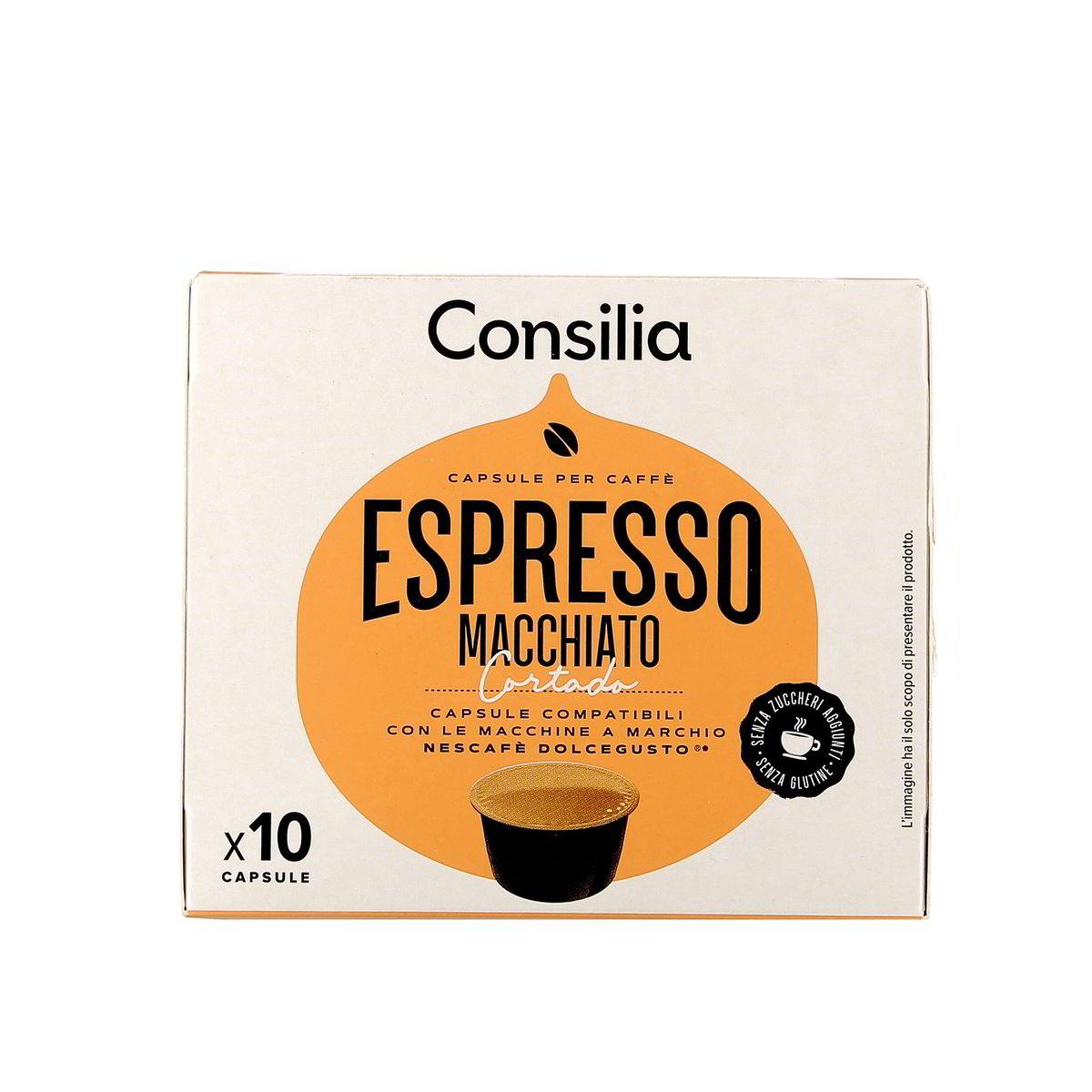 Consilia Espresso Macchiato Cortado 10 pezzi