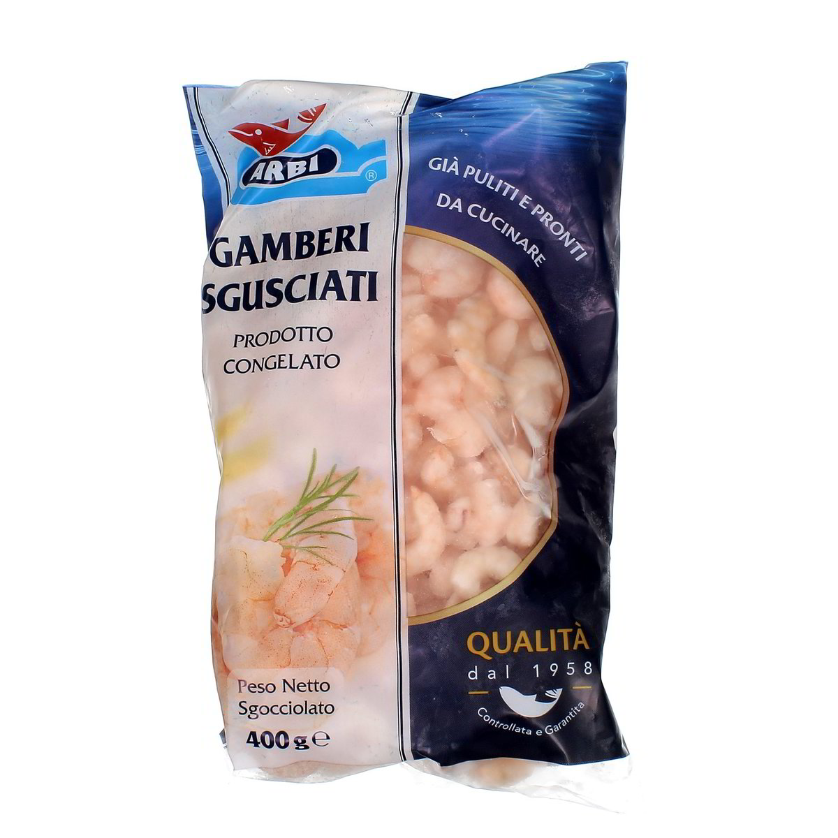 Arbi Gamberi Sgusciati 400 g