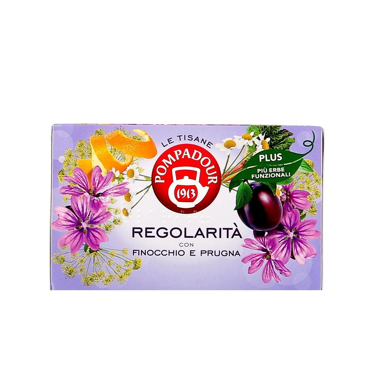 Pompadour Tisana Regolarità Con Finocchio E Prugna 18 Filtri 40 g