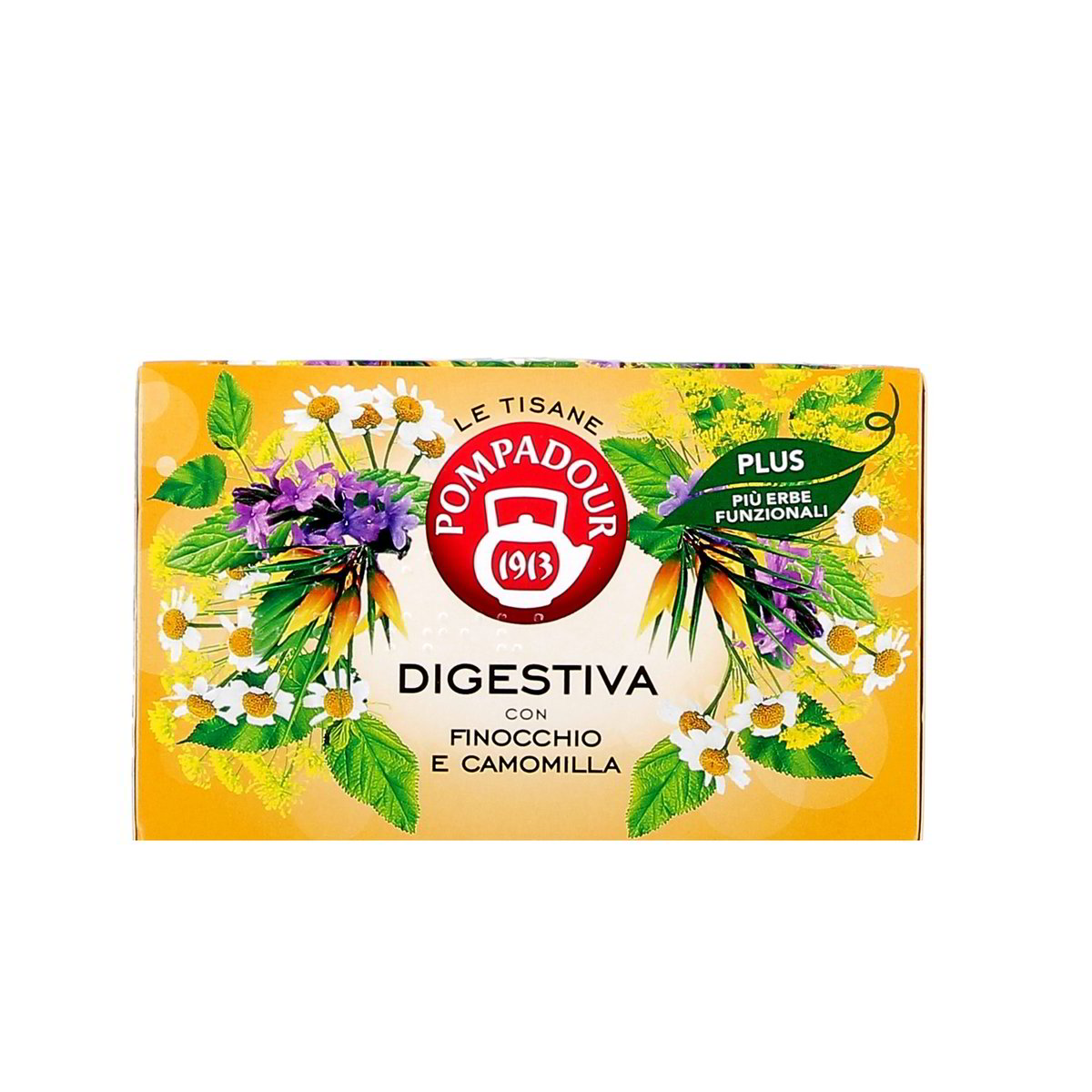 Pompadour Tisana Digestiva Finocchio E Camomilla 18 Filtri 40 g
