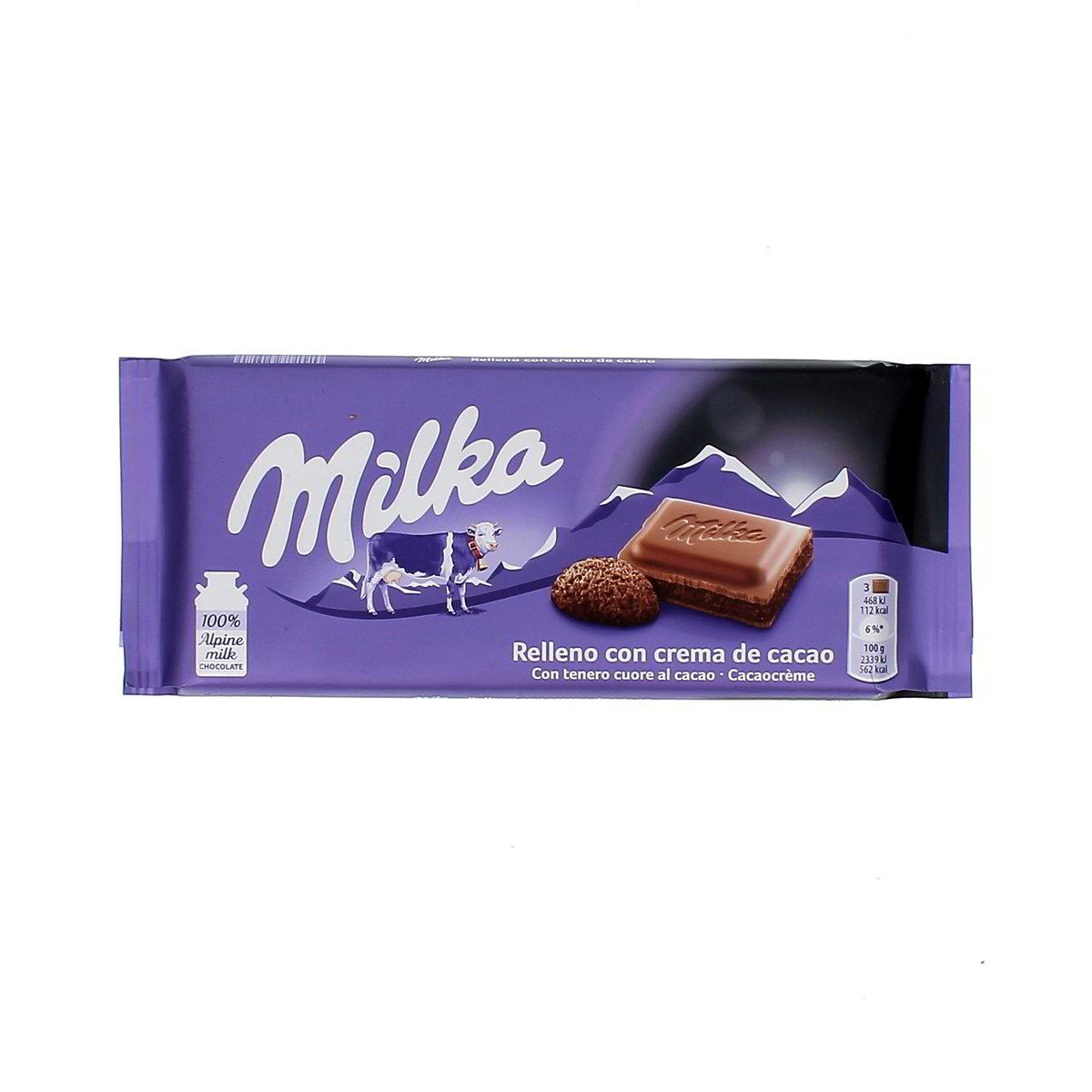 Milka Cioccolato Con Crema De Cacao 100 g