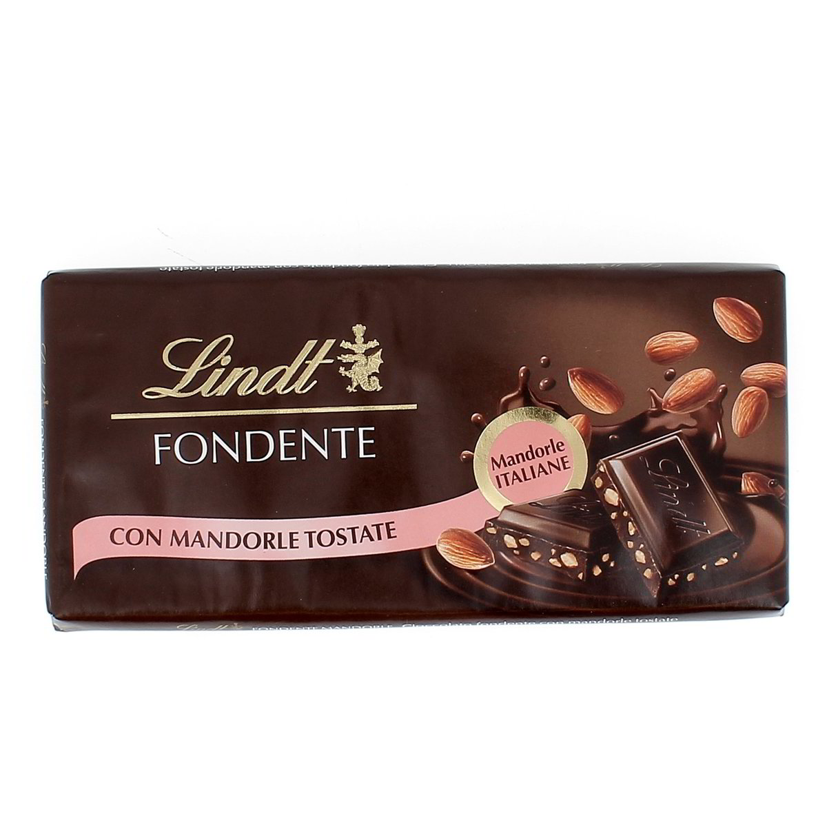 Lindt Fondente Con Mandorle Tostate 100 g