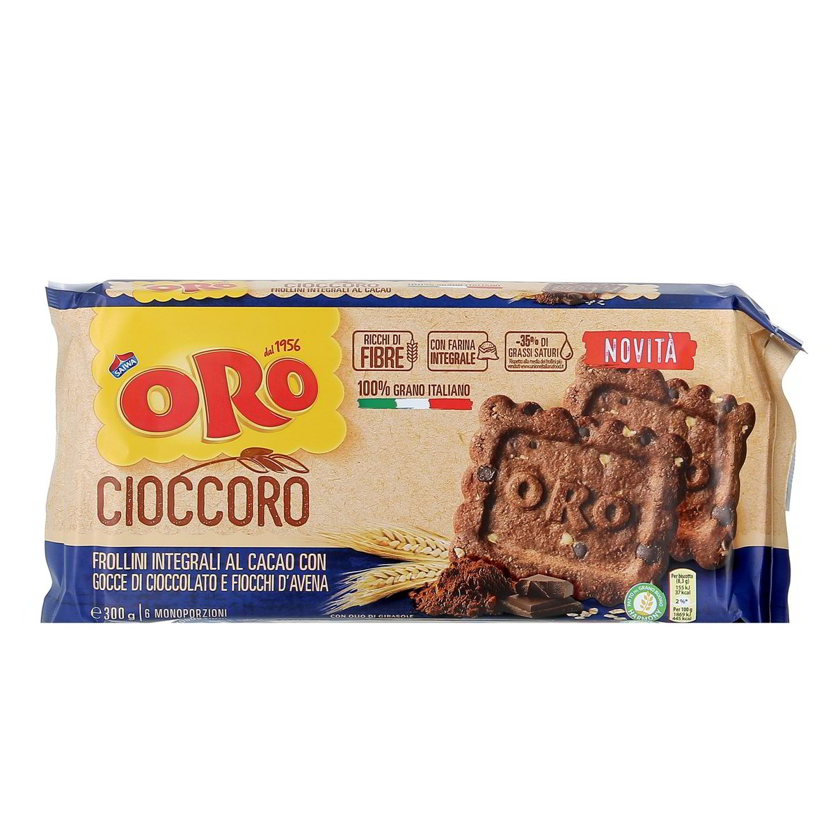 Saiwa Oro Cioccoro Integrale Cacao 300 g