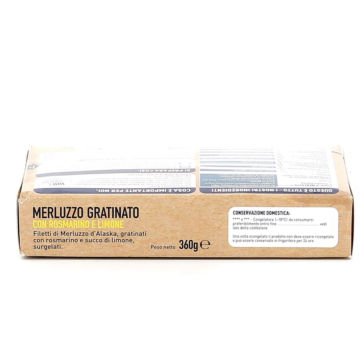 Frosta Merluzzo Gratinato Con Rosmarino E Limone 360 g — immagine 3