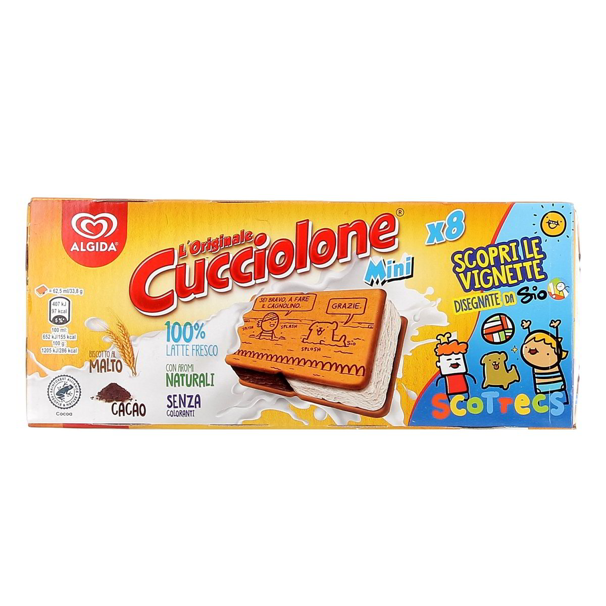 Algida CUCCIOLONE MINI x8 272 g