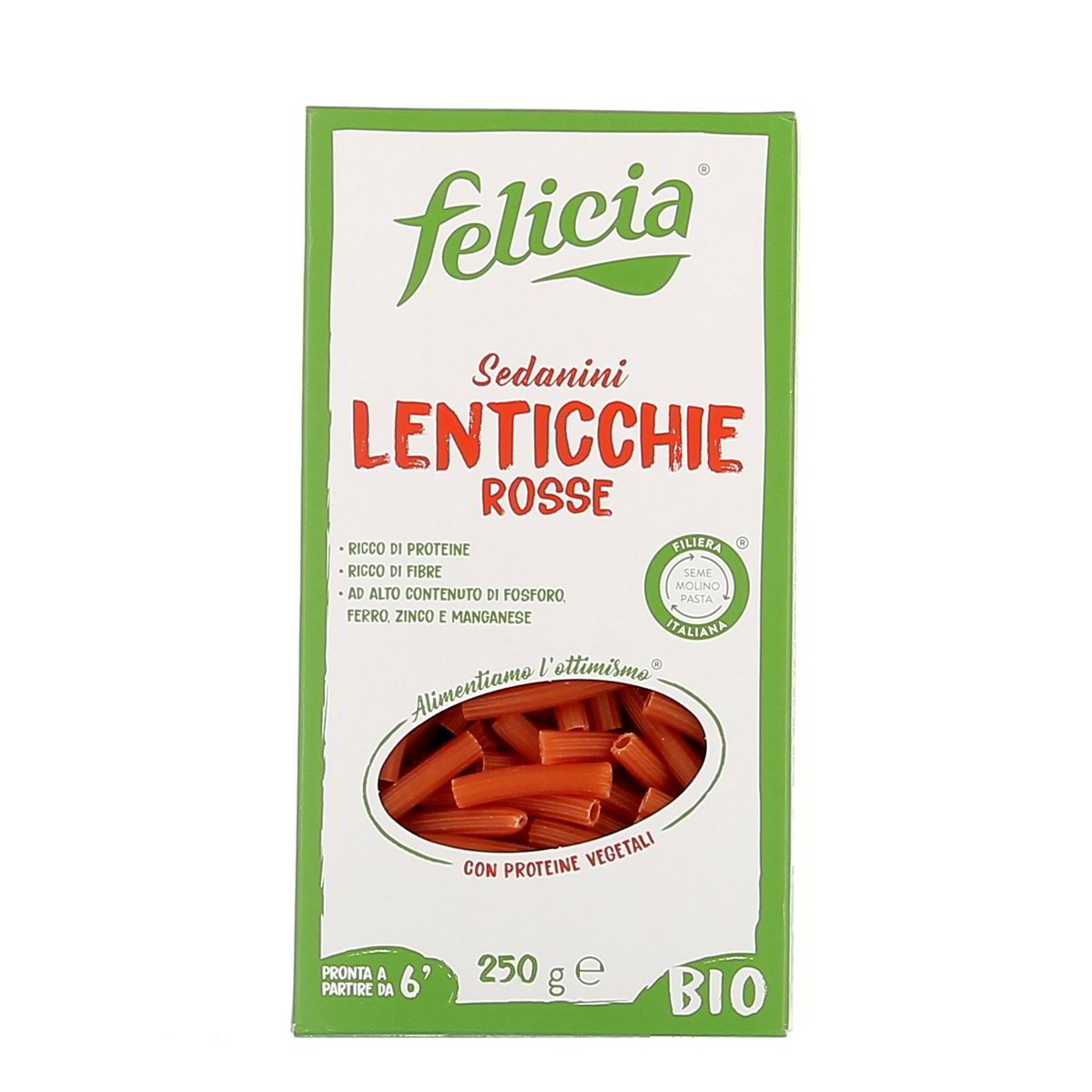 Felicia Sedanini Lenticchie Rosse Bio 250 g