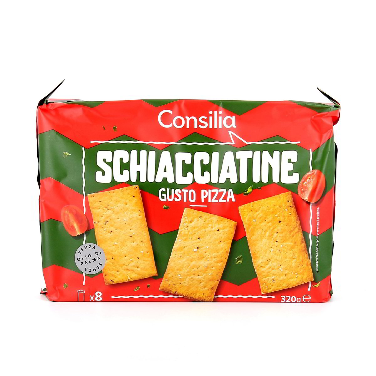 Consilia SCHIACCIATINE GUSTO PIZZA x8 320 g