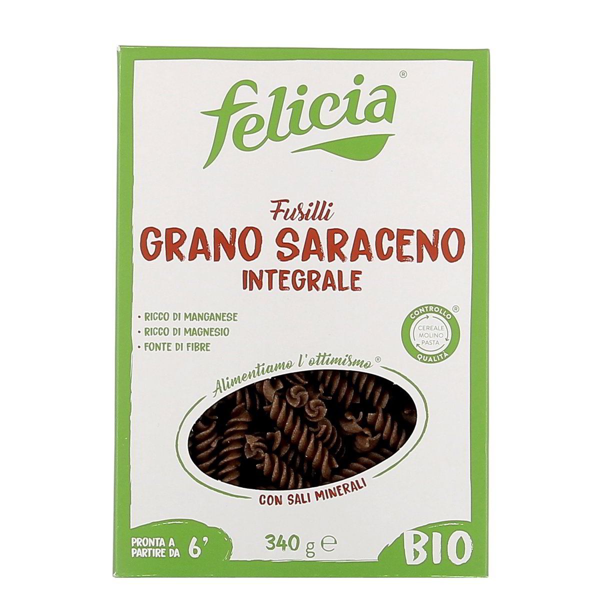 Felicia Fusilli Grano Saraceno Integrale Bio 340 g