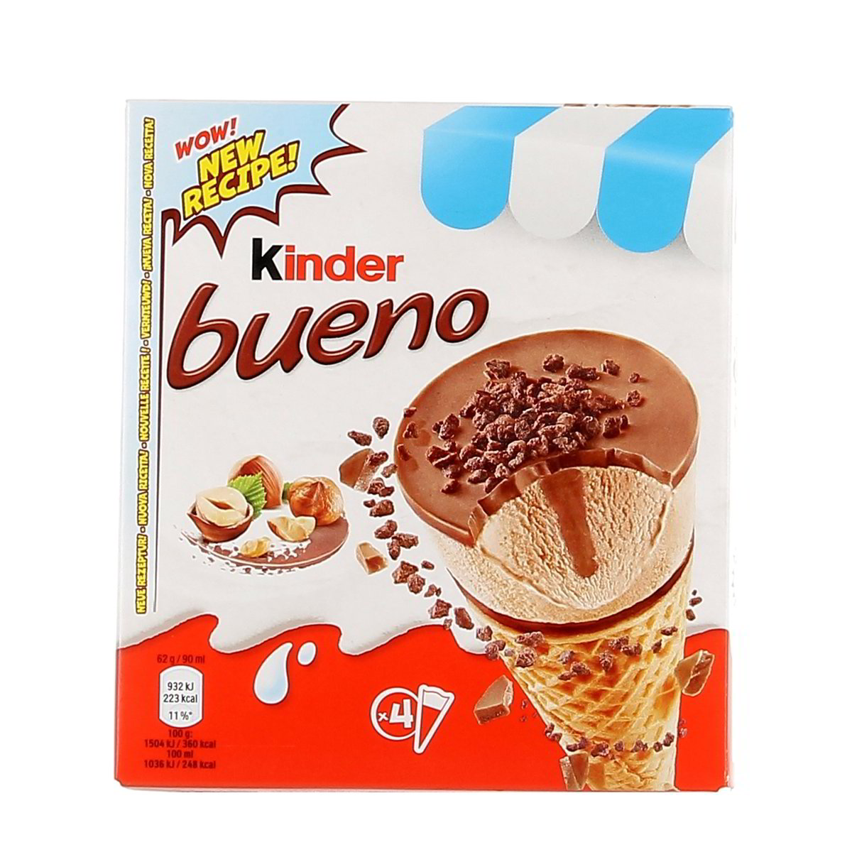 Kinder BUENO CONO GELATO x4 248 g