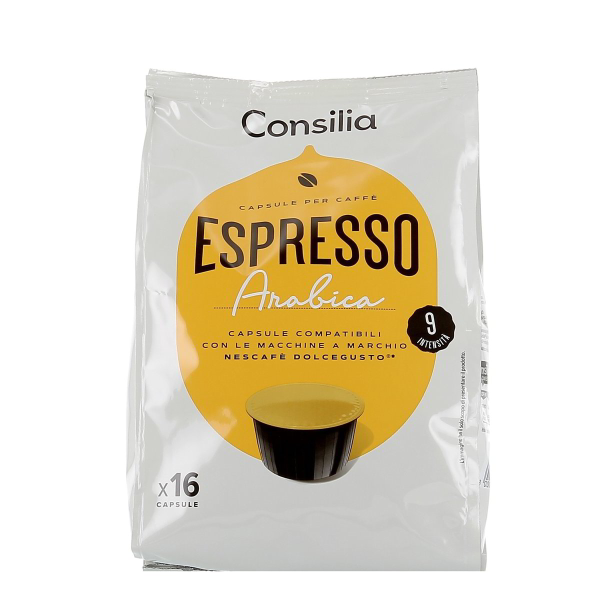 Consilia Capsule Per Caffè Espresso Arabica 16 pezzi - 112 g totali