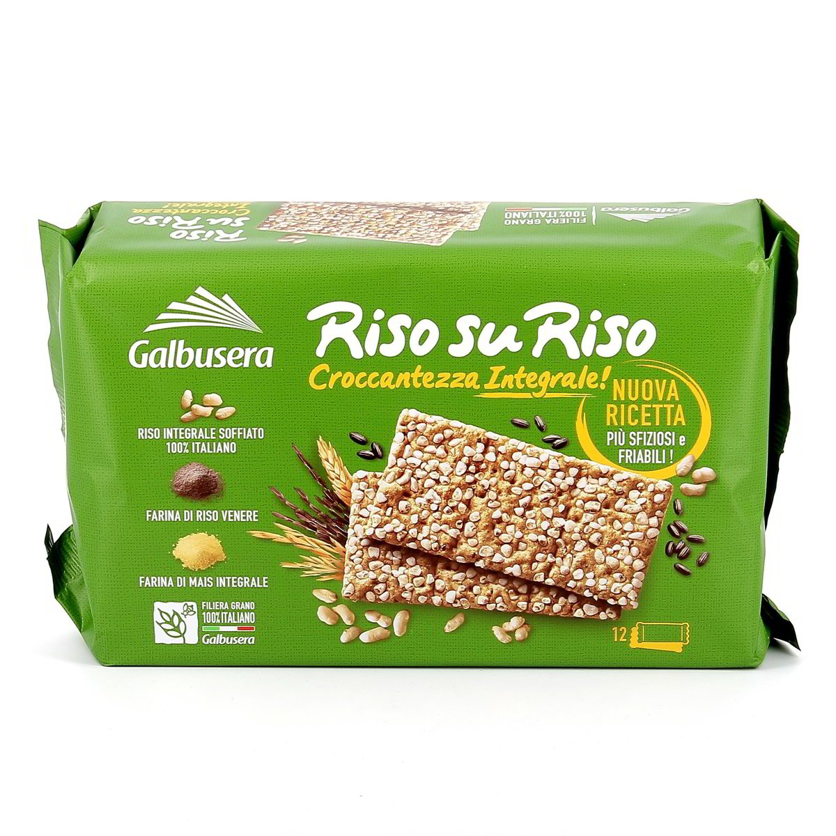 Galbusera Riso Su Riso Crackers Integrali 380 g
