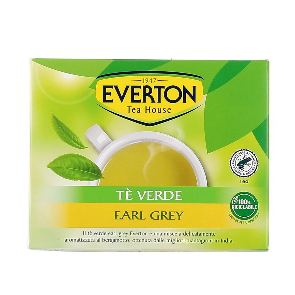 Everton Tè Verde 40 Filtri 68 g