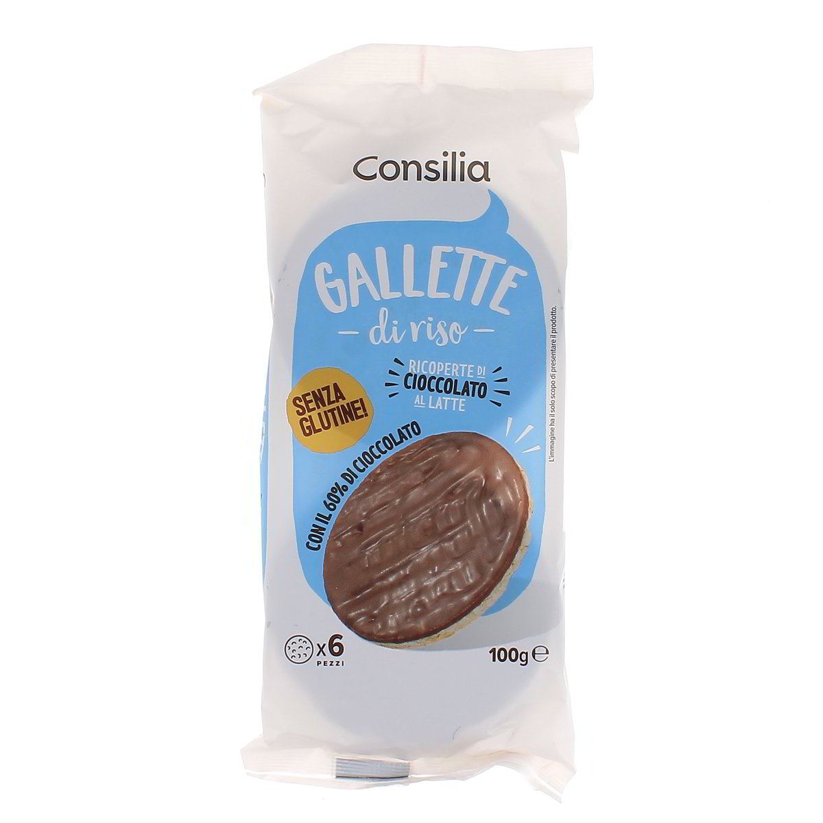Consilia Gallette Di Riso Ricoperte Di Ciocclato Al Latte 100 g