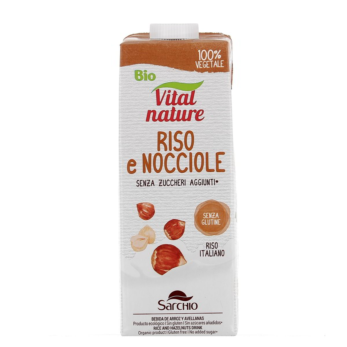 Sarchio Bevanda Riso E Nocciole Bio 1 l