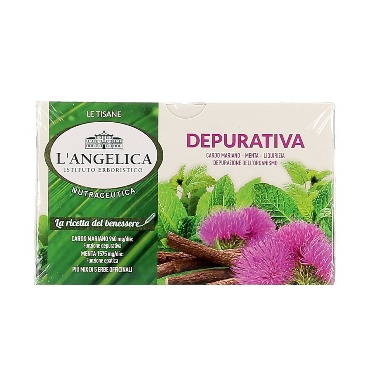 L'Angelica Tisana Depurativa 20 Filtri 40 g