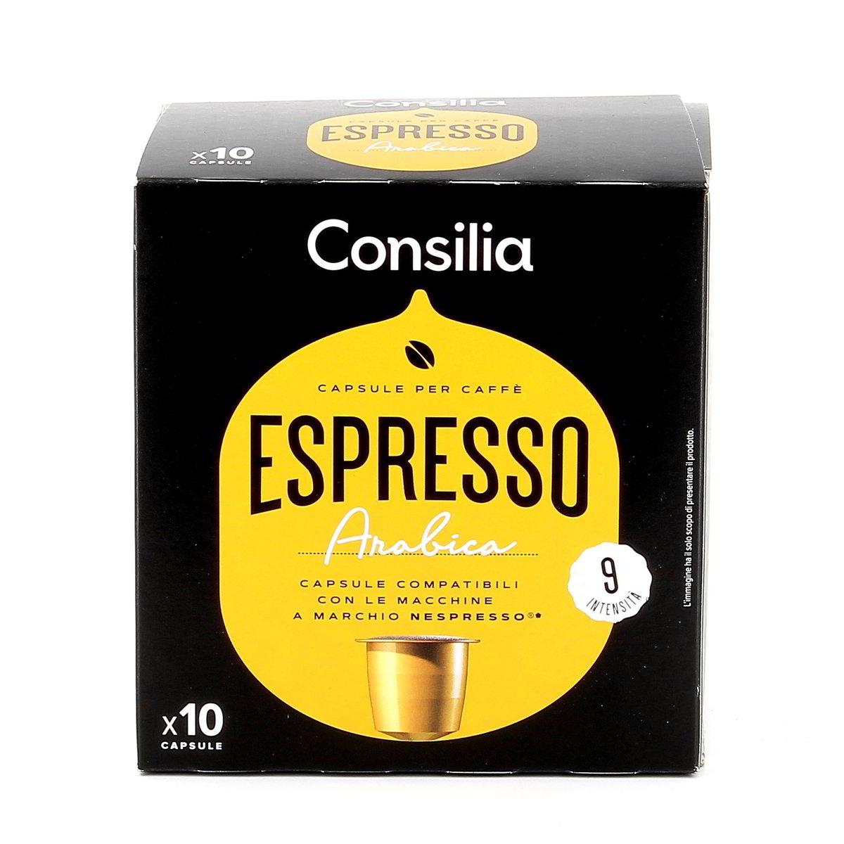 Consilia Capsule Per Caffè Espresso Arabica 10 pezzi - 55 g totali