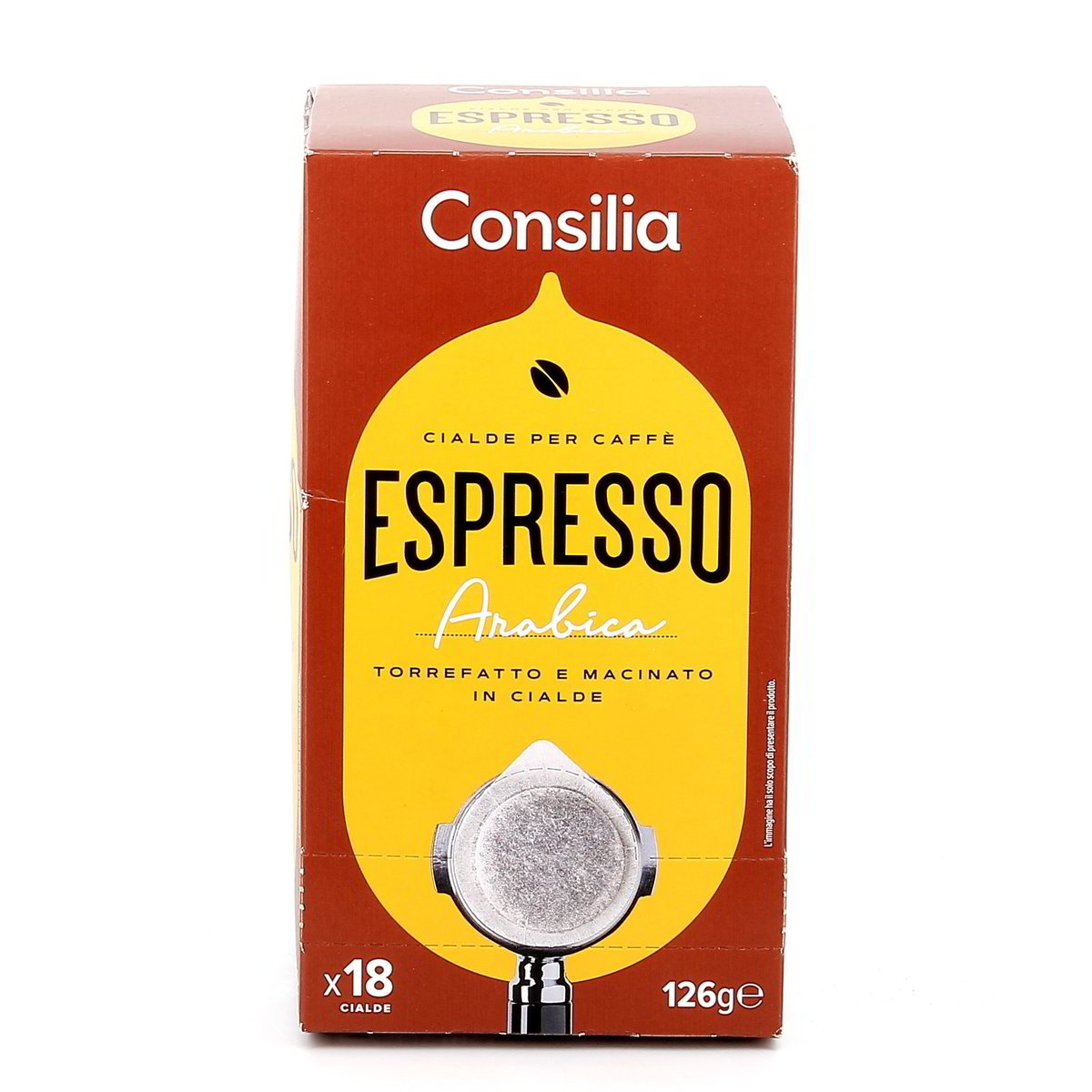 Consilia Cialde Per Caffè Espresso Arabica 18 pezzi - 126 g totali