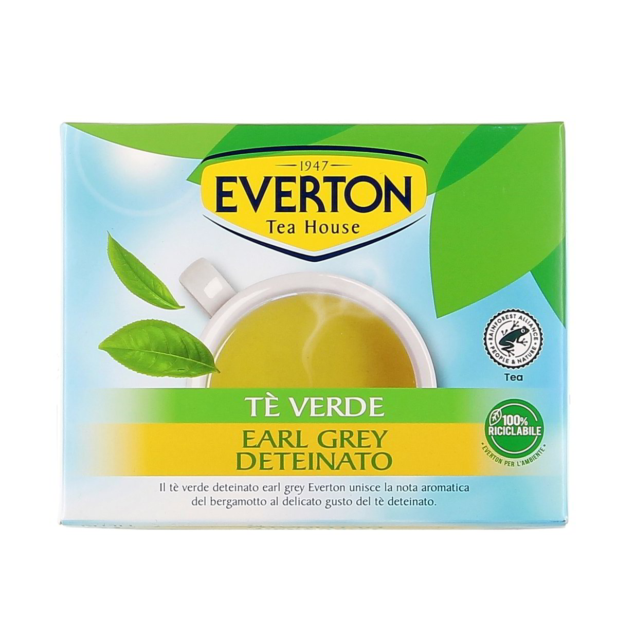 Everton Tè Verde Deteinato 40 Filtri 56 g
