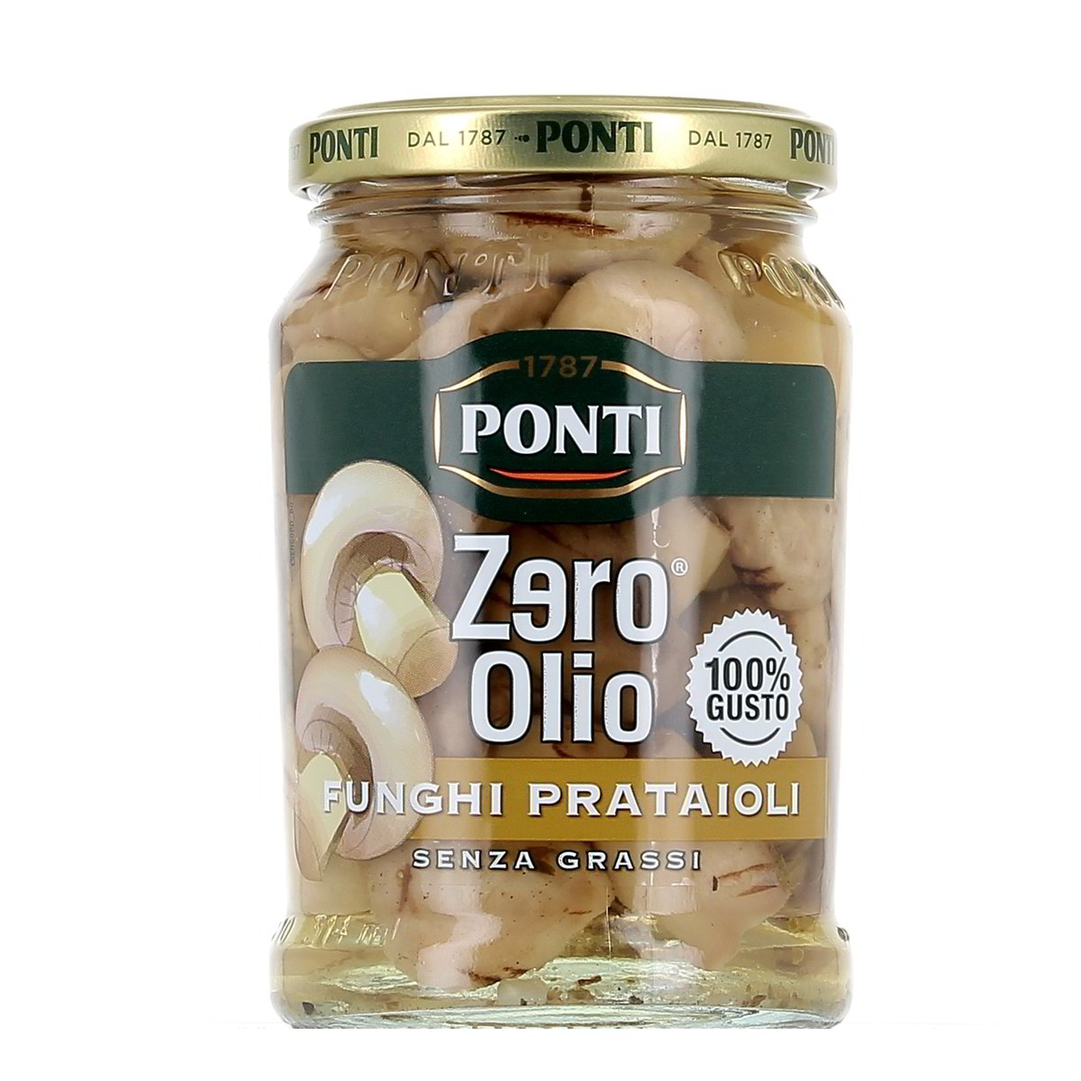 Ponti Zero Olio Funghi Parataioli 300 g - sgocciolato 170 g